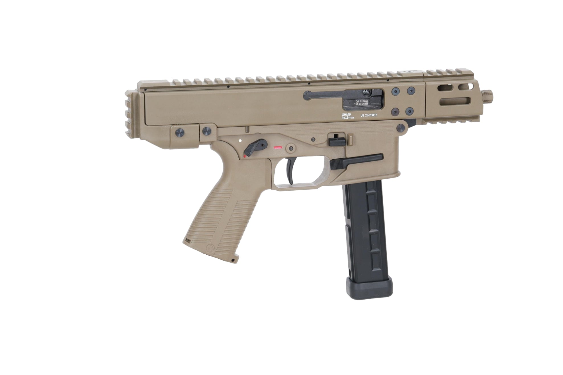 B&T GHM9 Gen.2 airsoft smg - Tan