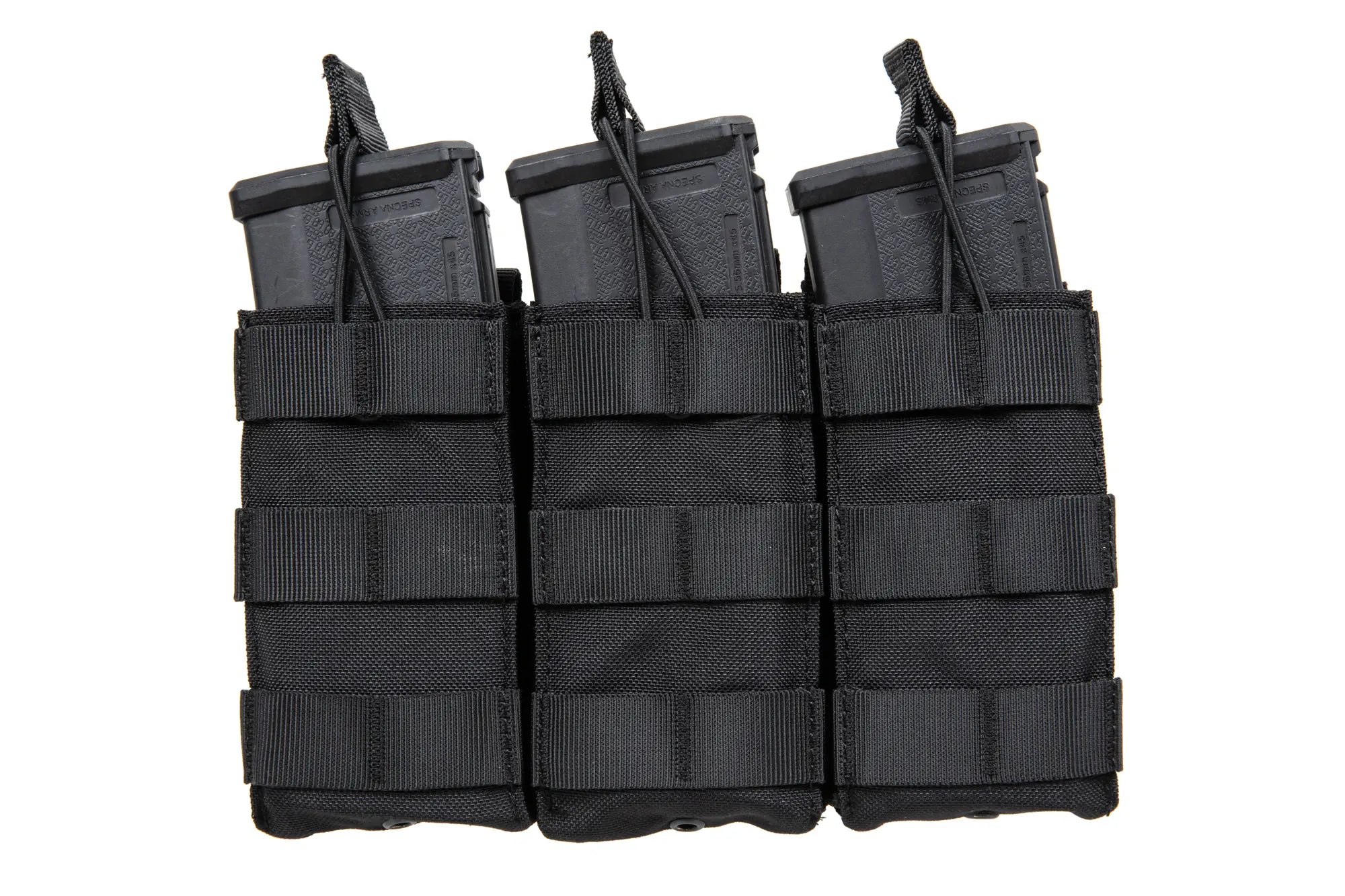 Triple open type pouch M4 magazines Black