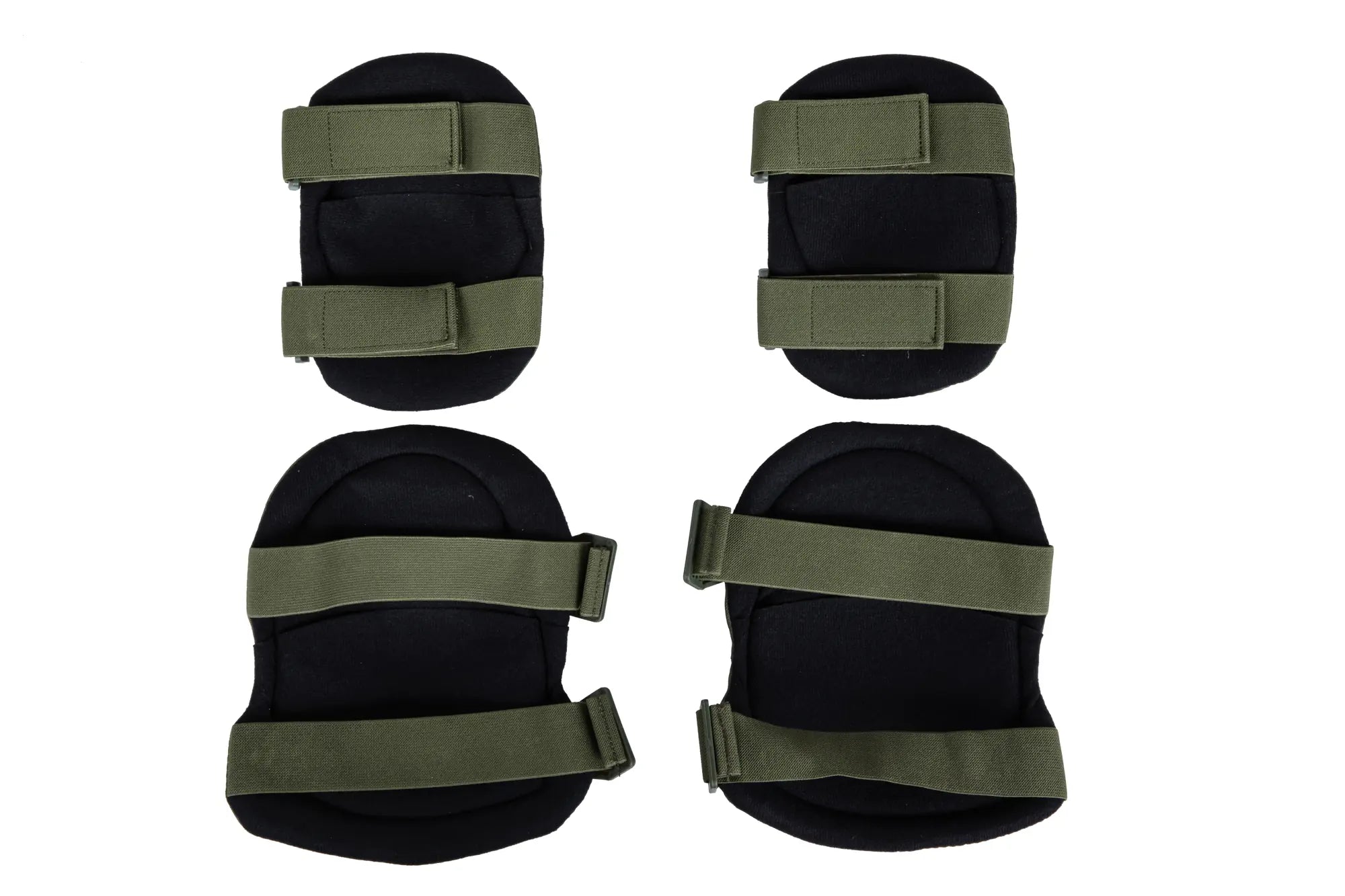 Wosport PA-07 knee and elbow protector set Olive