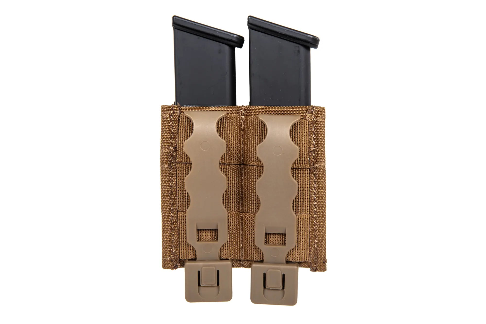 Double pistol magazine pouch Wosport Coyote Brown-1