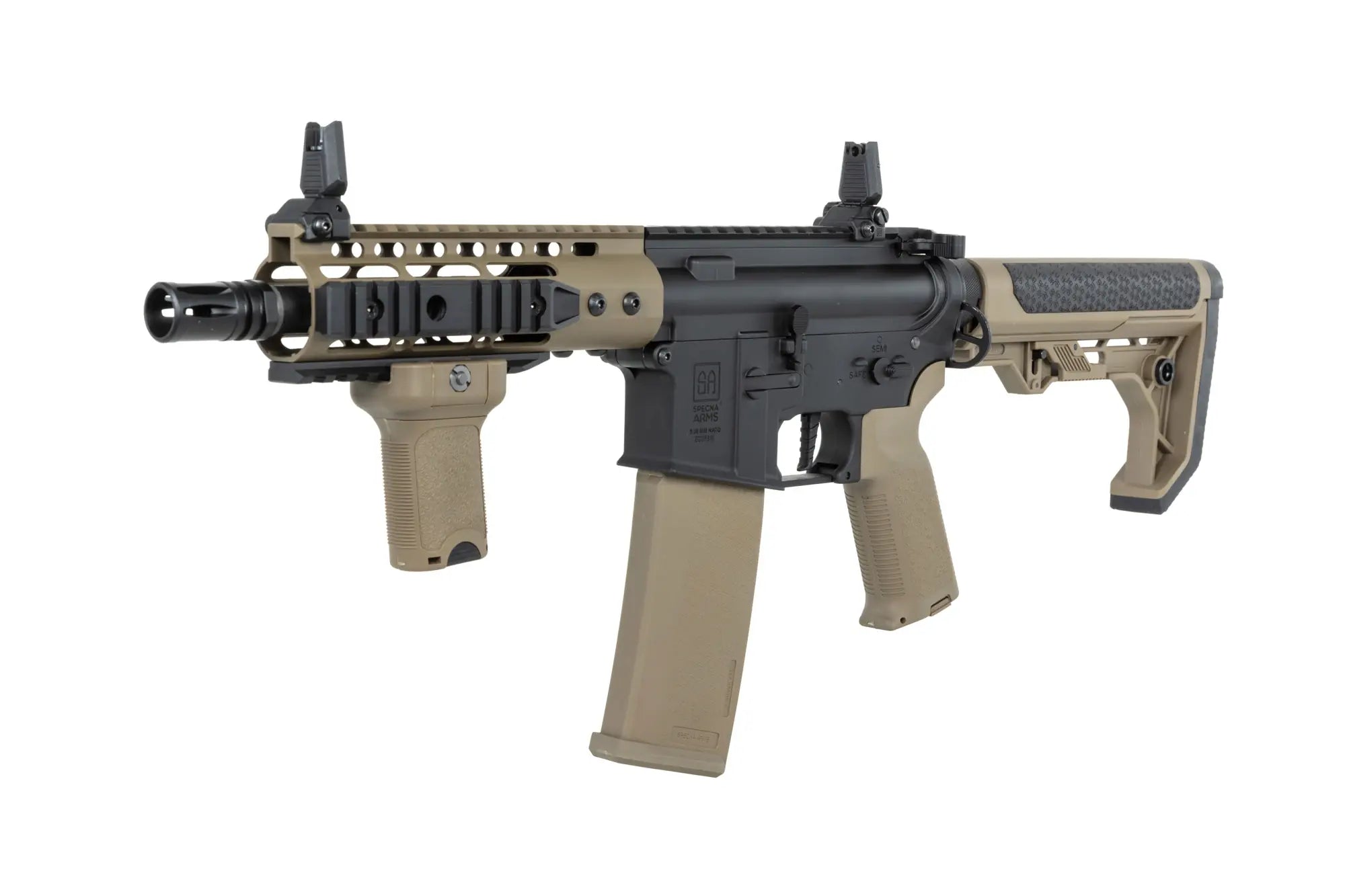 RRA SA-P12 PRIME HAL ETU Light Ops Stock Airsoft Replica High Torque Half-Tan Version
