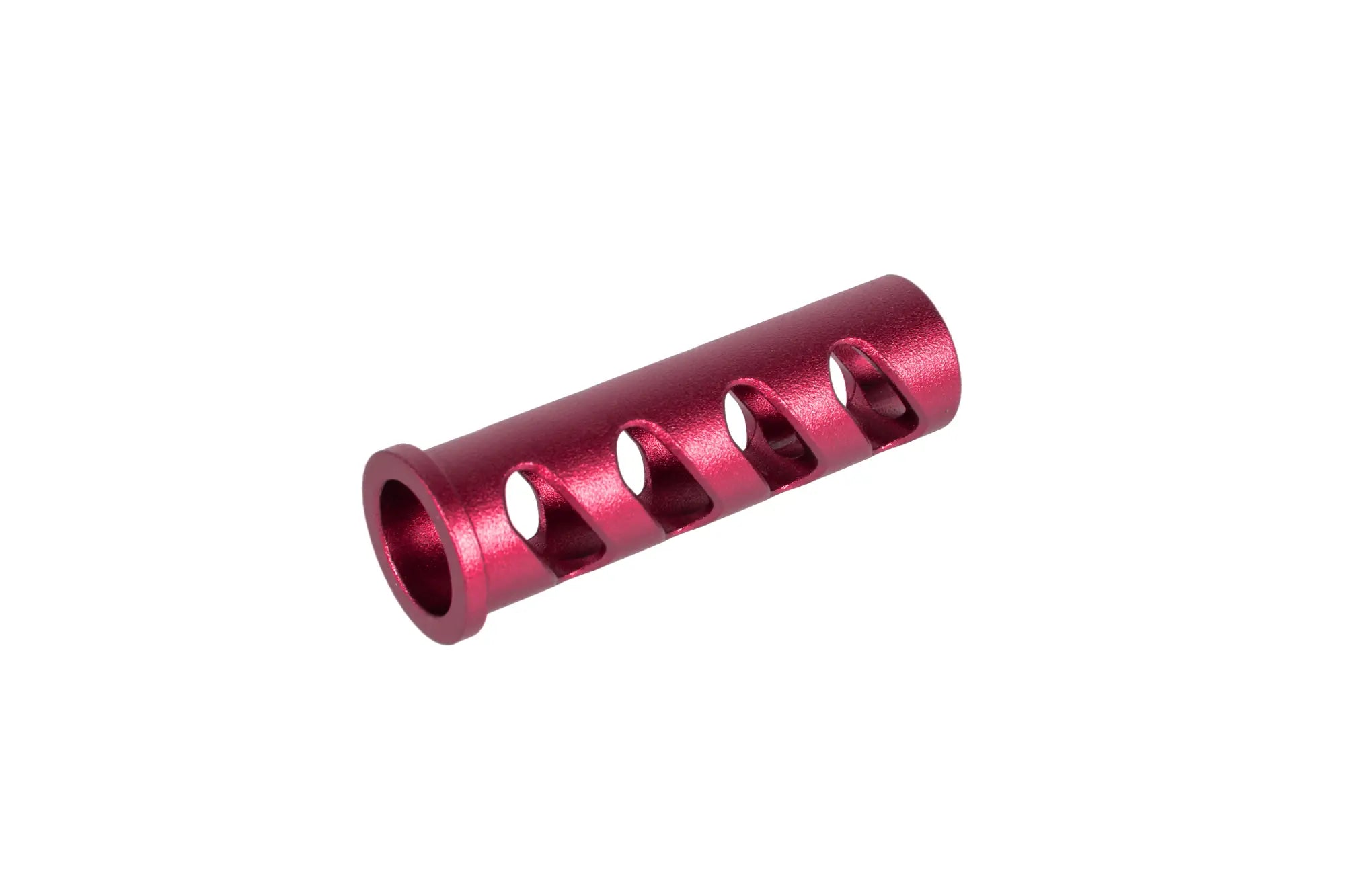 LA Capa Customs CUTOUT lock guide cap for TM Hi-Capa 5.1 replicas (with Delrin ring) Red-1