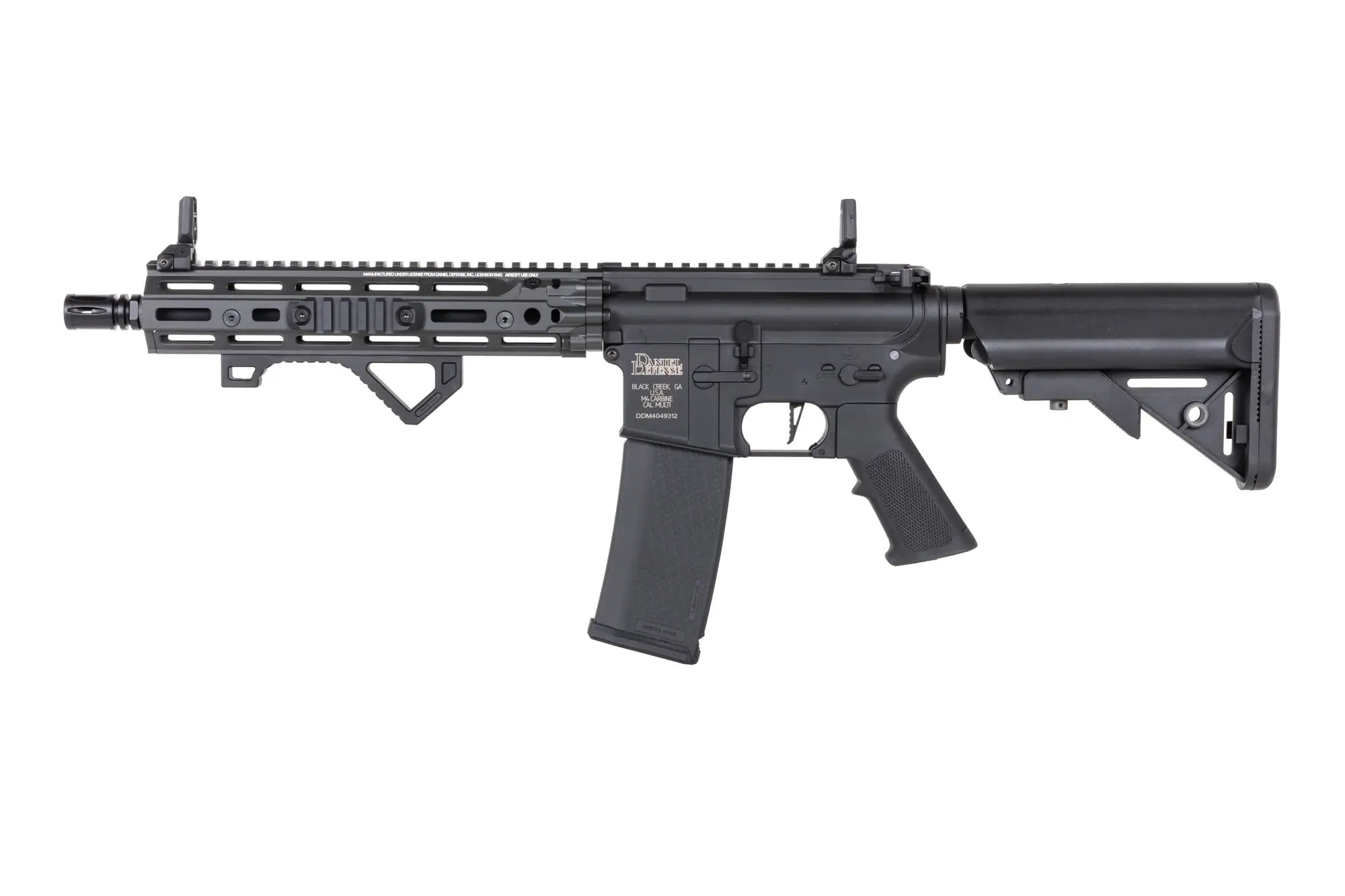 Specna Arms Daniel Defense® RIS III 10.5'' SA-C27 CORE™ HAL ETU™ Gen.2 Grey airsoft Carbine-16