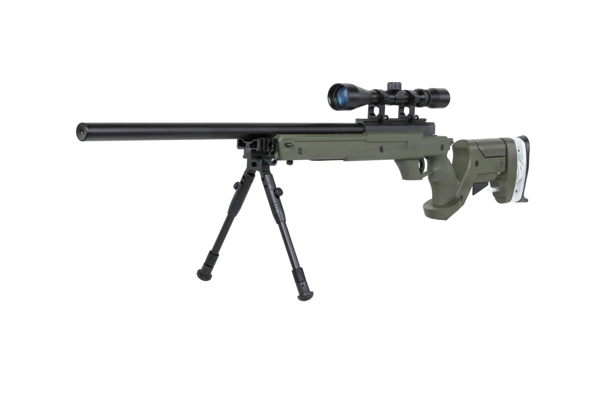 airsoft WELL MB05DG Sniper Rifle Olive-6