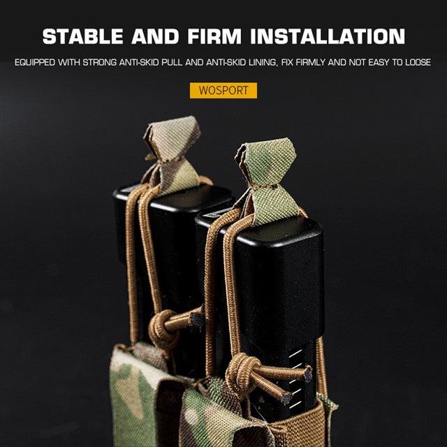 DPMP Molle Double 9mm Magazine Pouch - MC