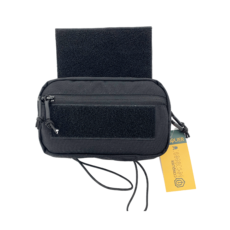 Drop Down Utility Pouch-Conquer Tactical-Nero-