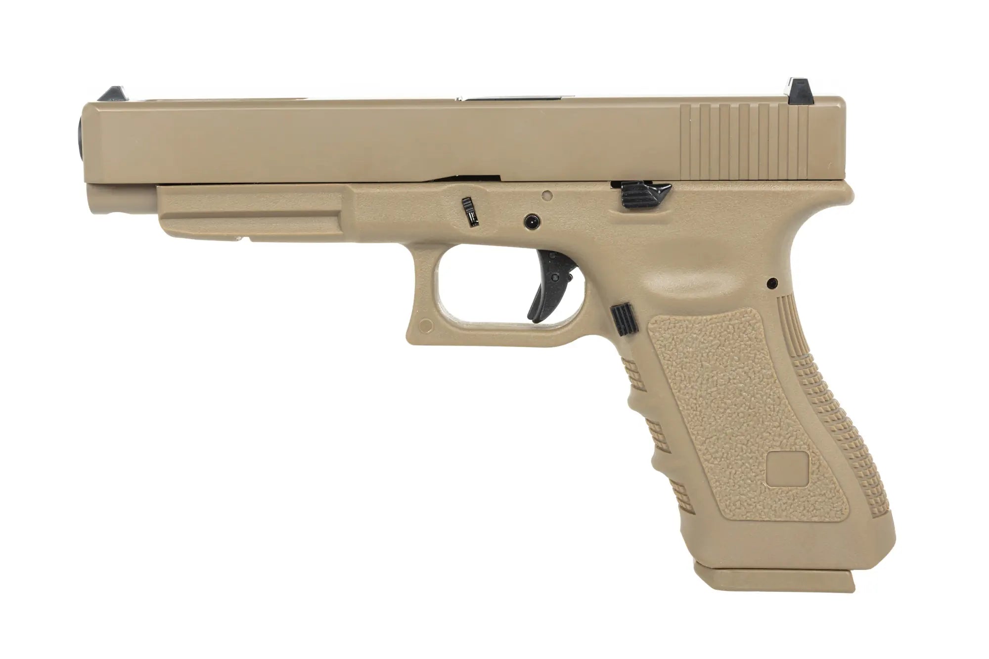 E&C EC-1201 Tan airsoft pistol-8