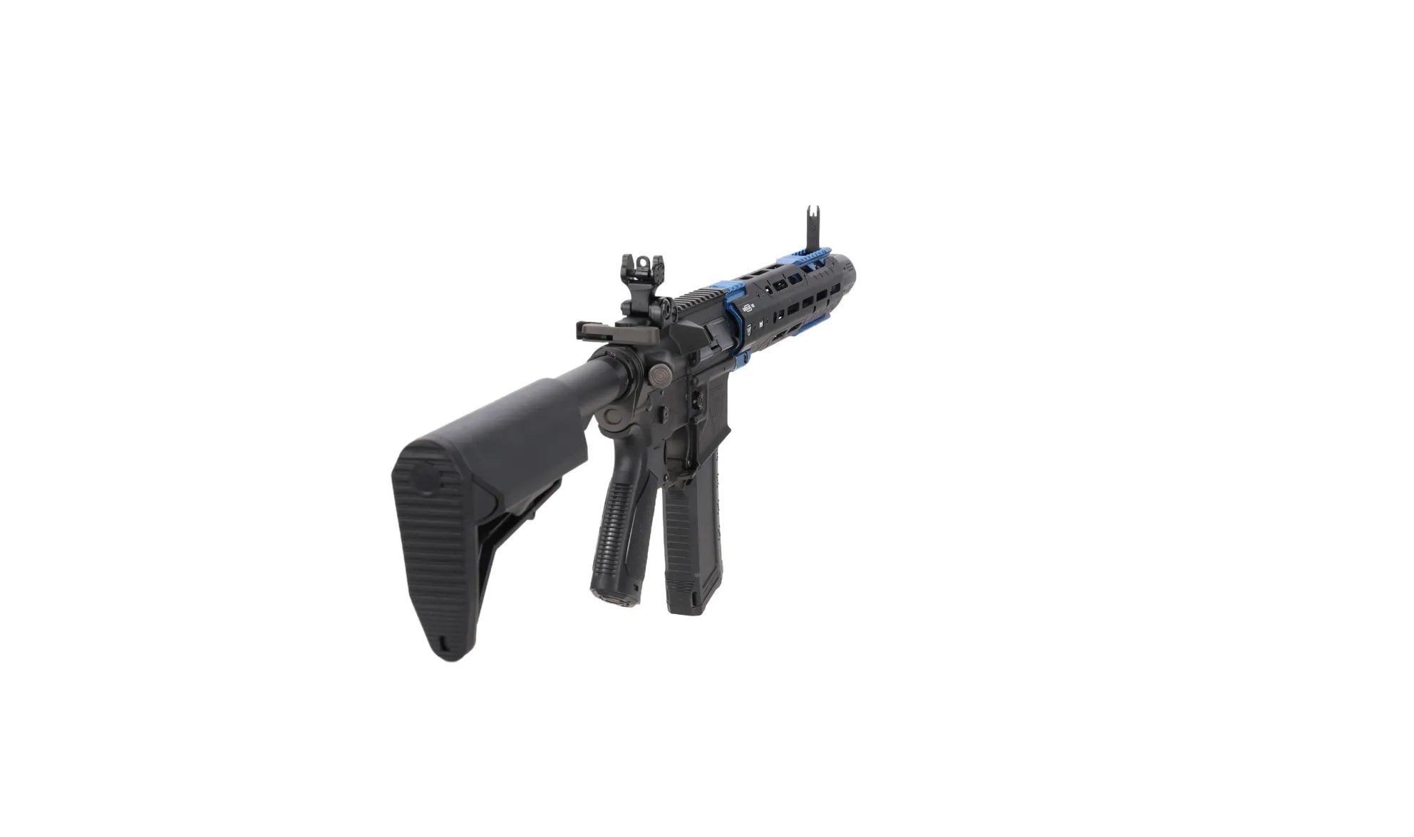 King Arms x Strike Industries Sentinel GRIDLOK® 11" Aster SE ETU Black/Blue airsoft Carbine-13