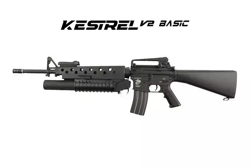 M16 + m203 SA-G02 ONE Kestrel ETU