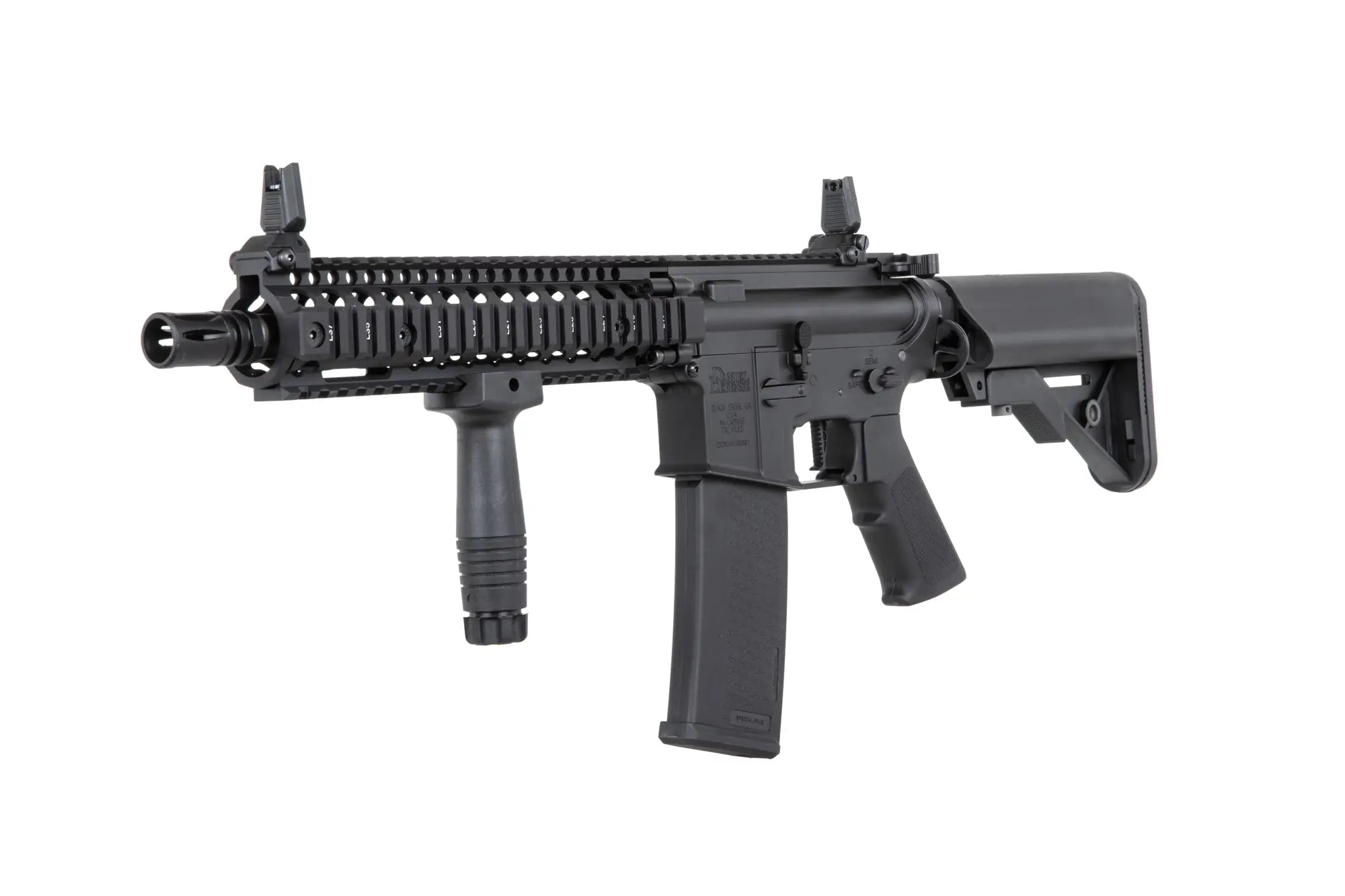 M4 MK18 airsoft gun Daniel Defense SA-P19 Prime Aster II ETU