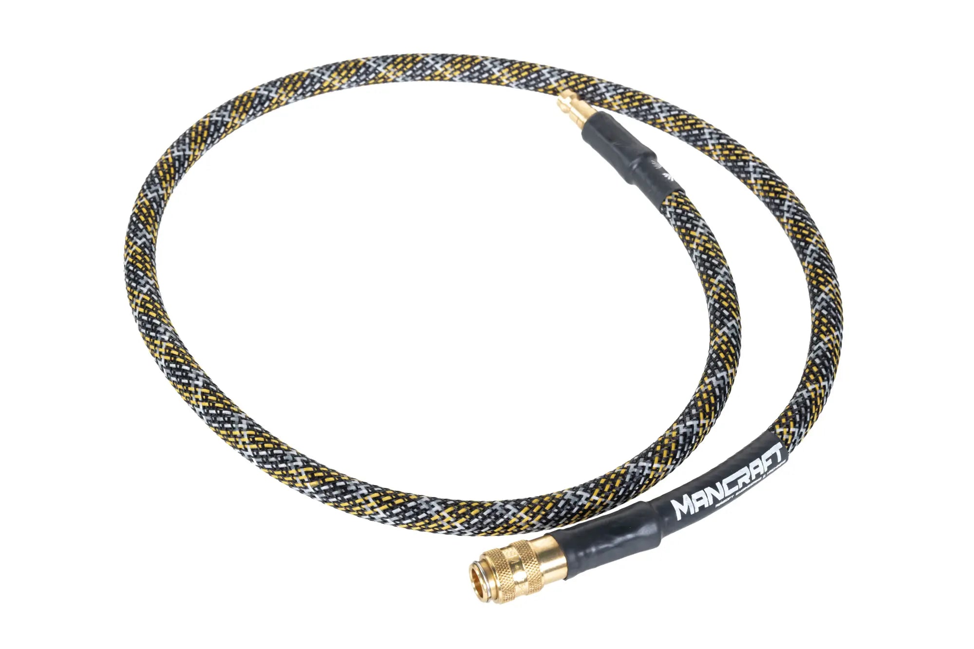 HPA hose Mancraft 36" Flex Line QD EU Wide Bore Yellow