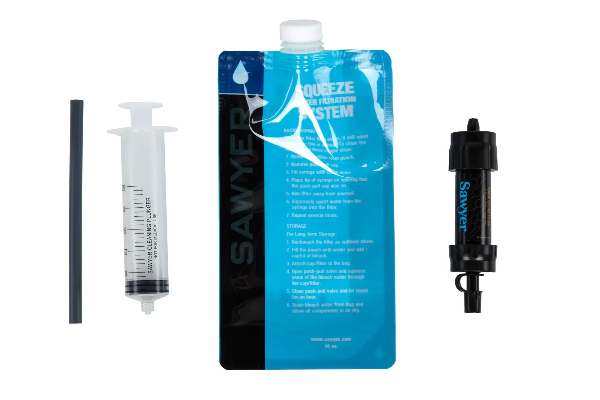 Sawyer Mini Water Filtration System Black