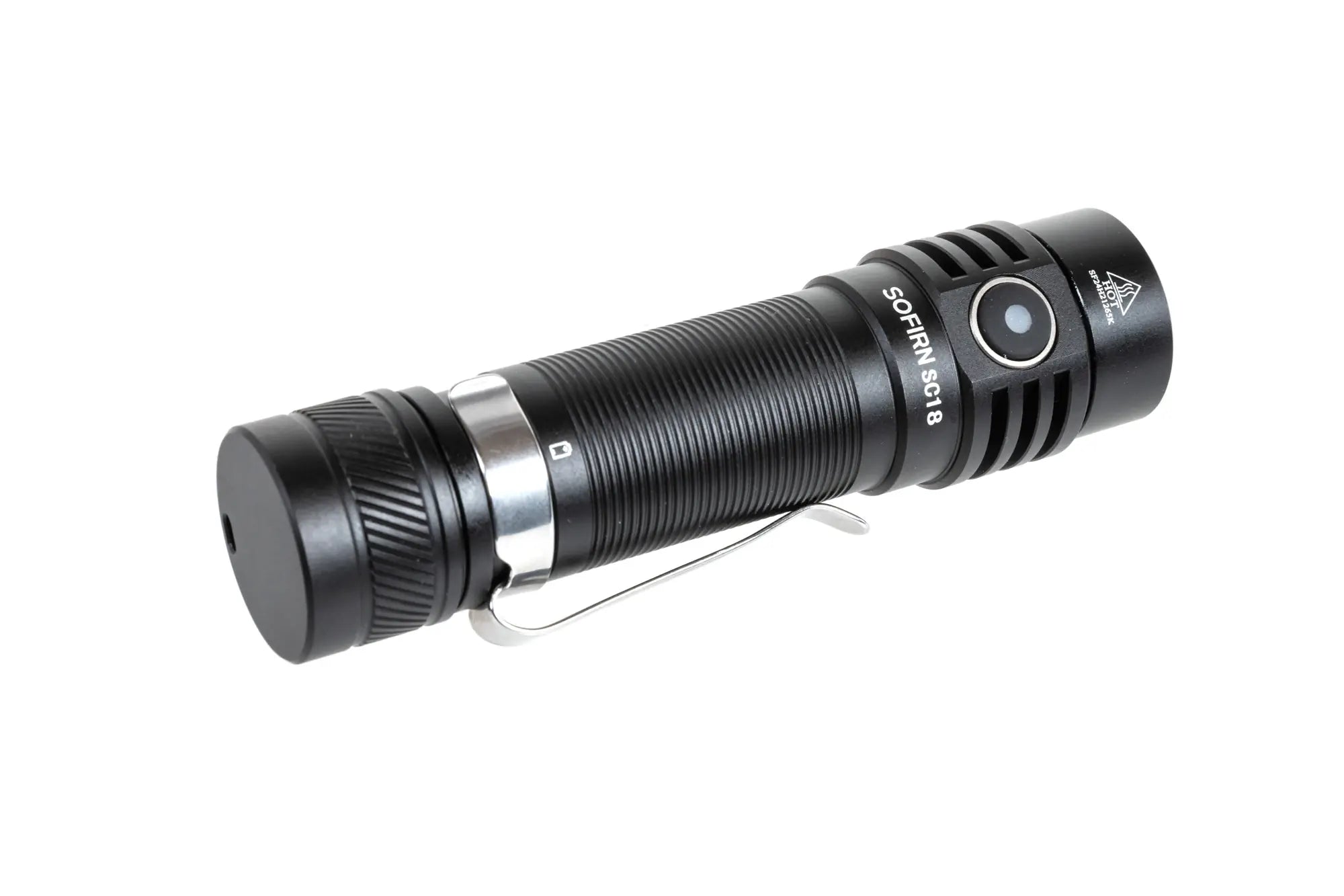 Sofirn SC18 torch with rechargeable battery Black-1