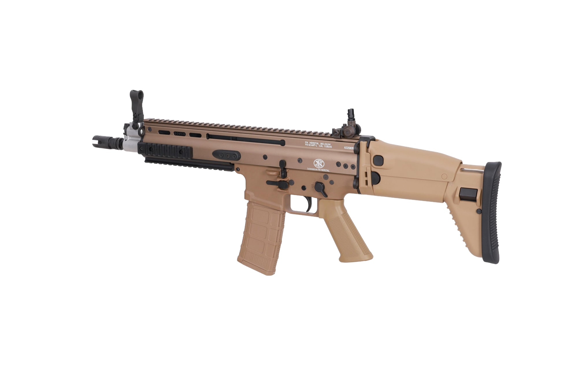 GBBR SCAR-L MK2 Level 2 Tan airsoft Carbine