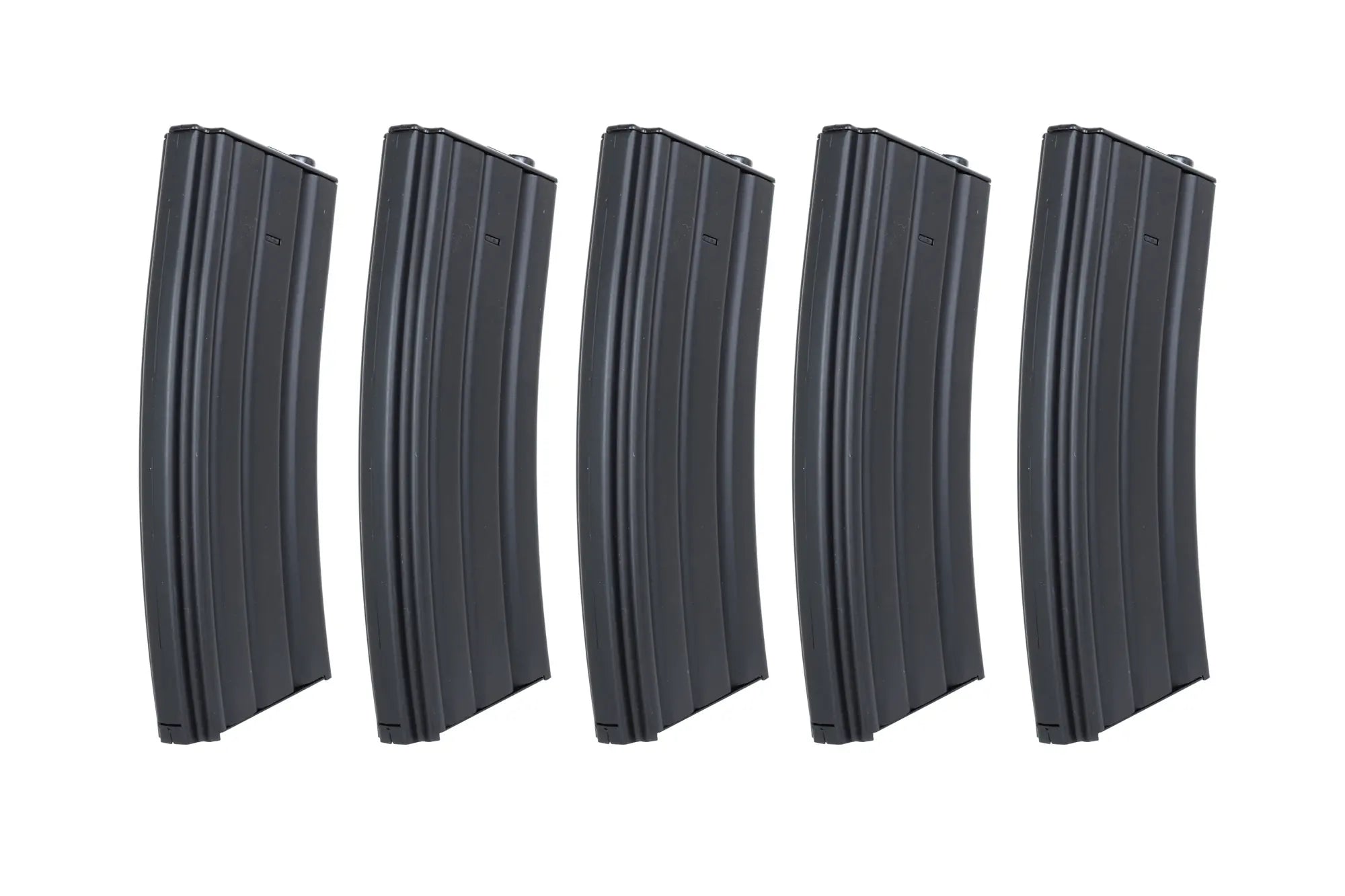 Set of 5 metal hi-cap magazines 300 rounds