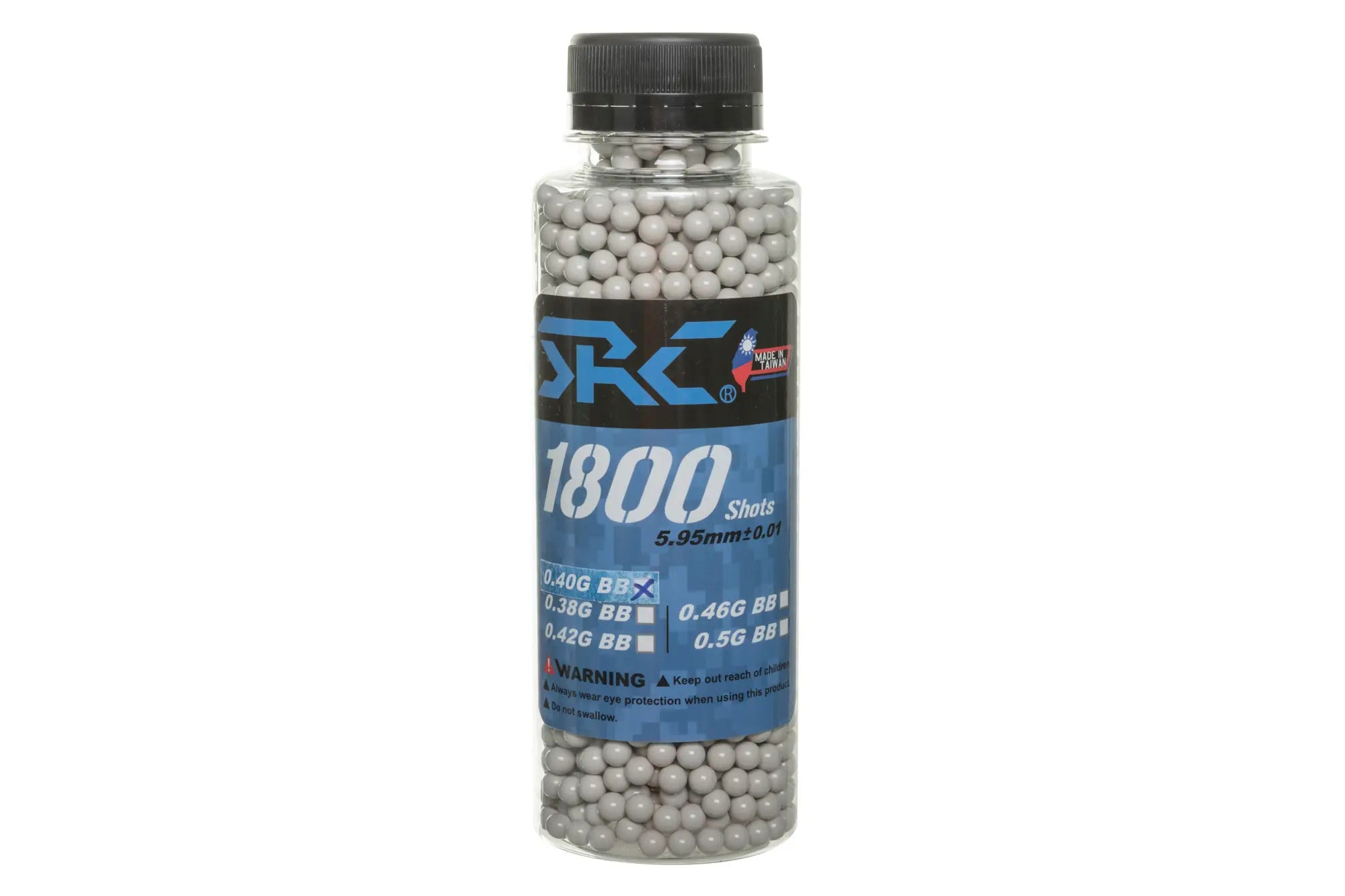SRC BBs 0.4g bottle 1800 pcs White