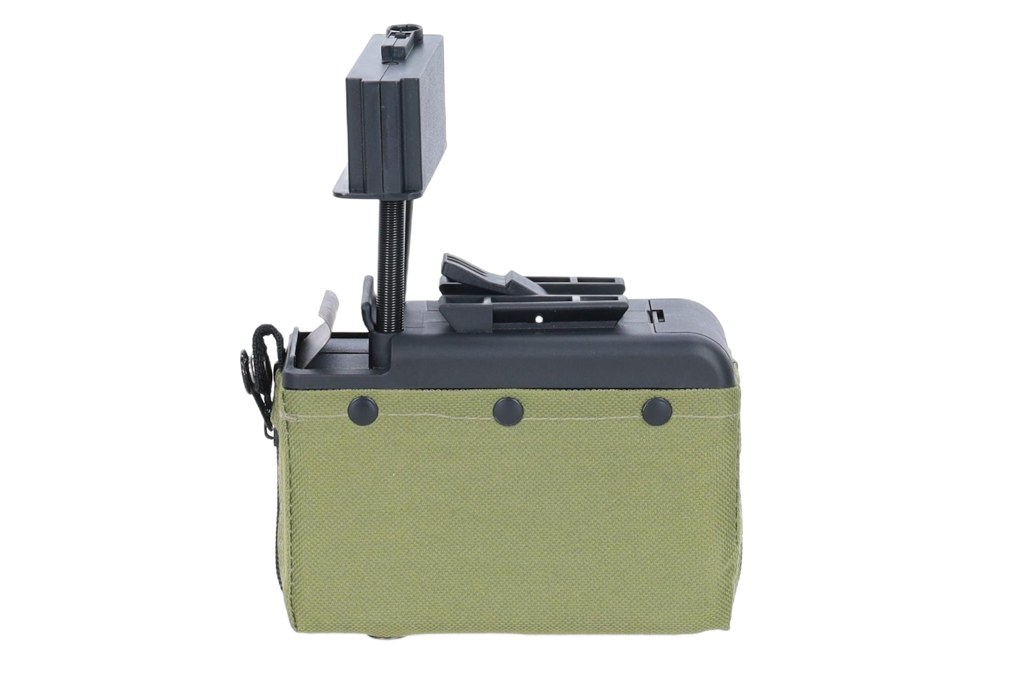 Box type magazine 1500 BBs Specna Arms x AIK for M249 Ranger Green-4