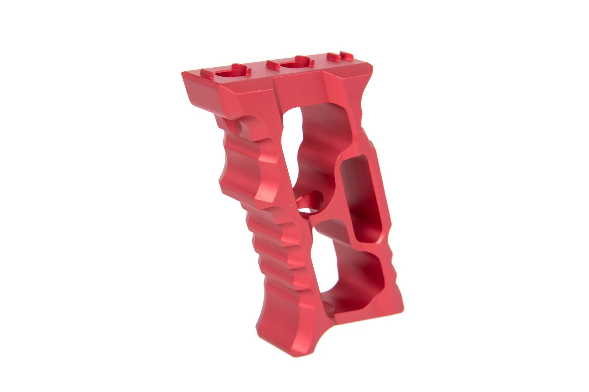 Aluminium angle grip TD Minivert for KeyMod/M-LOK Red-3