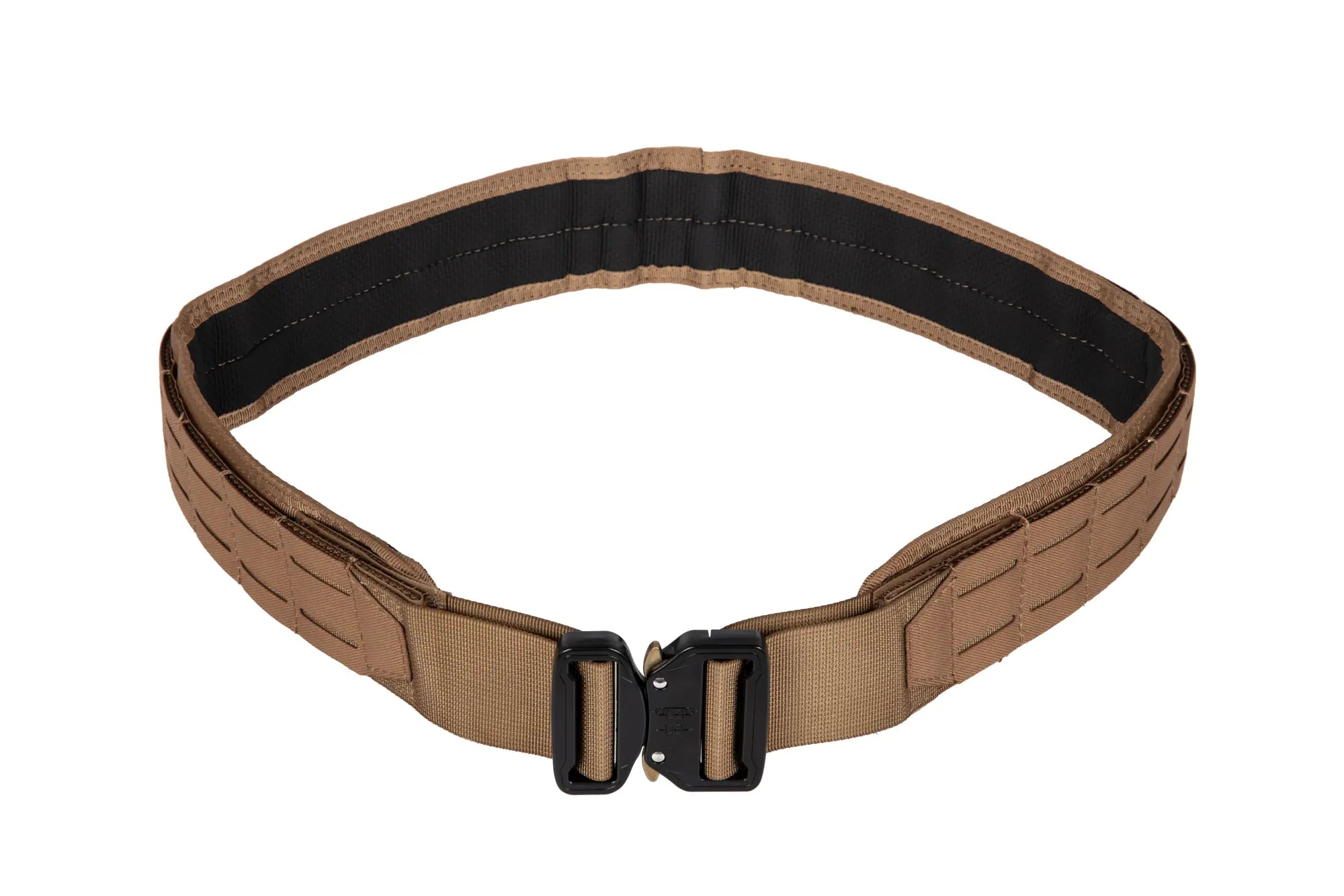 Ordnance belt Laser-Cut with comfort pad - Coyote Brown-1