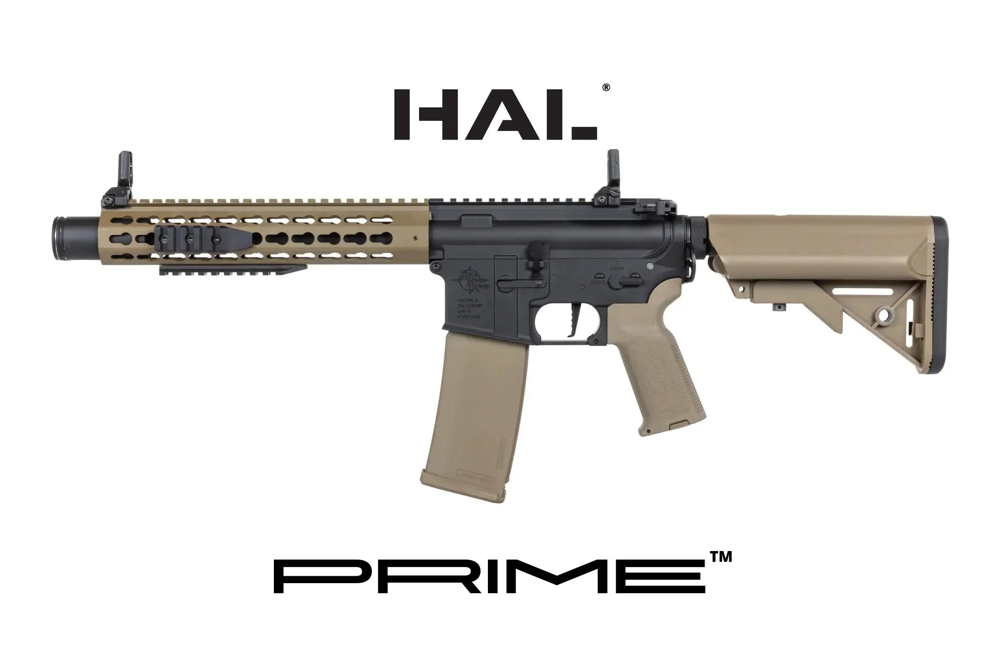 M4 airsoft SA-P07 PRIME HAL ETU | Half-Tan