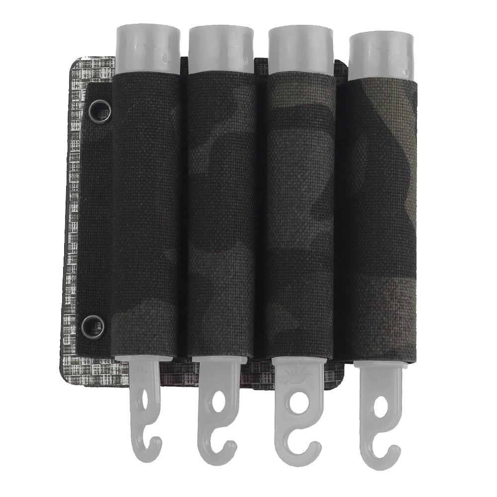 Wosport Glow Stick Storage Pouch Multicam Black-4