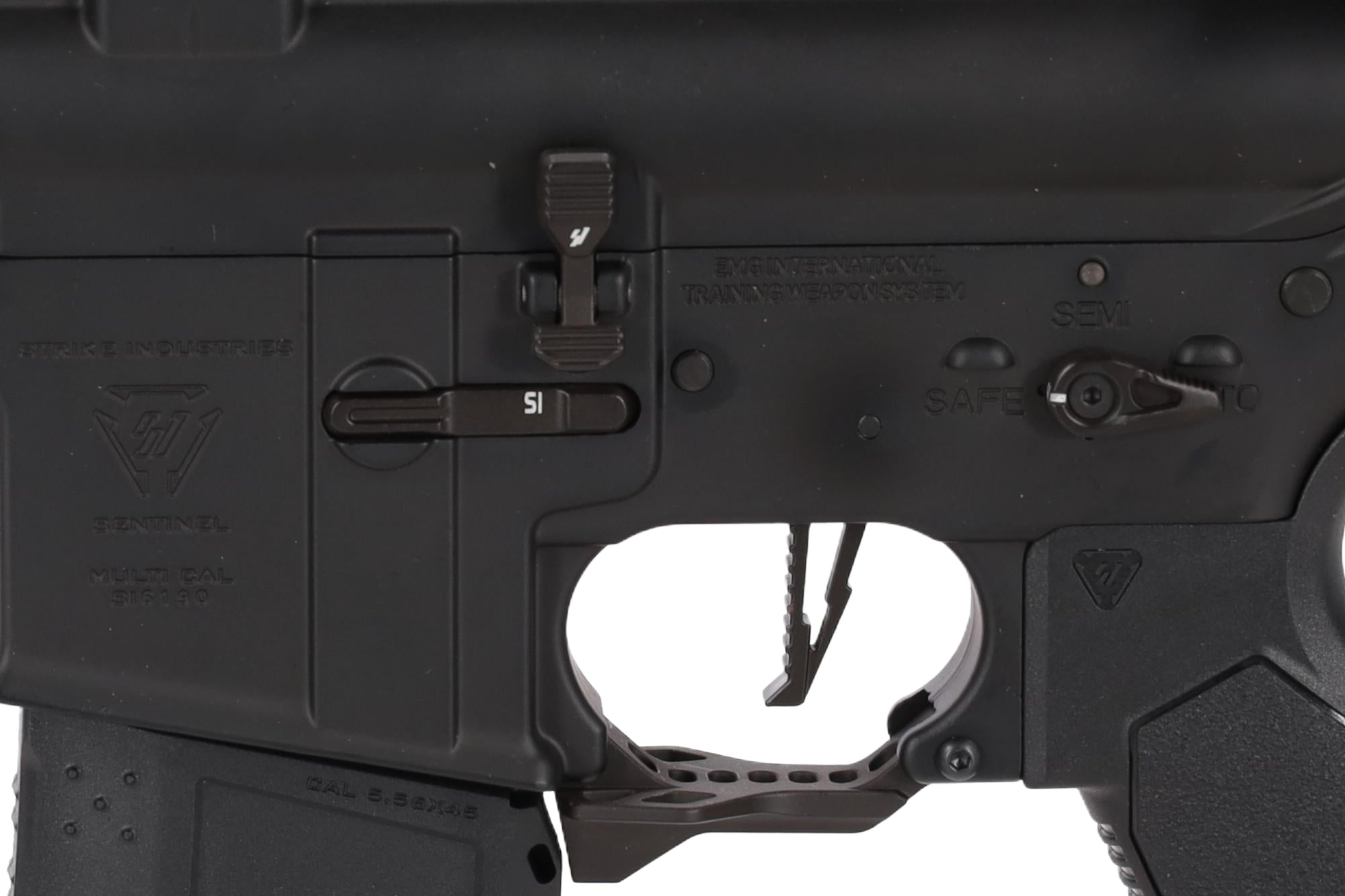 King Arms x Strike Industries Sentinel GRIDLOK® 11" Aster SE ETU Flat Dark Earth airsoft Carbine-17