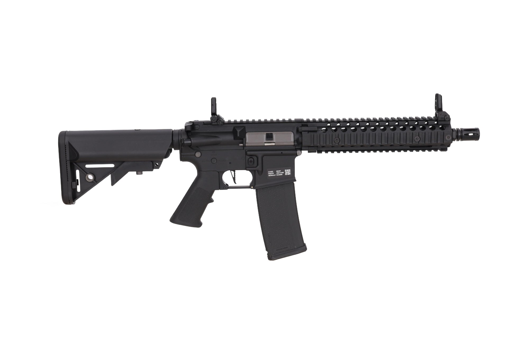 Specna Arms Daniel Defense MK18 SA-F19 FLEX Gen.2 AEG 10.5" – Black-15