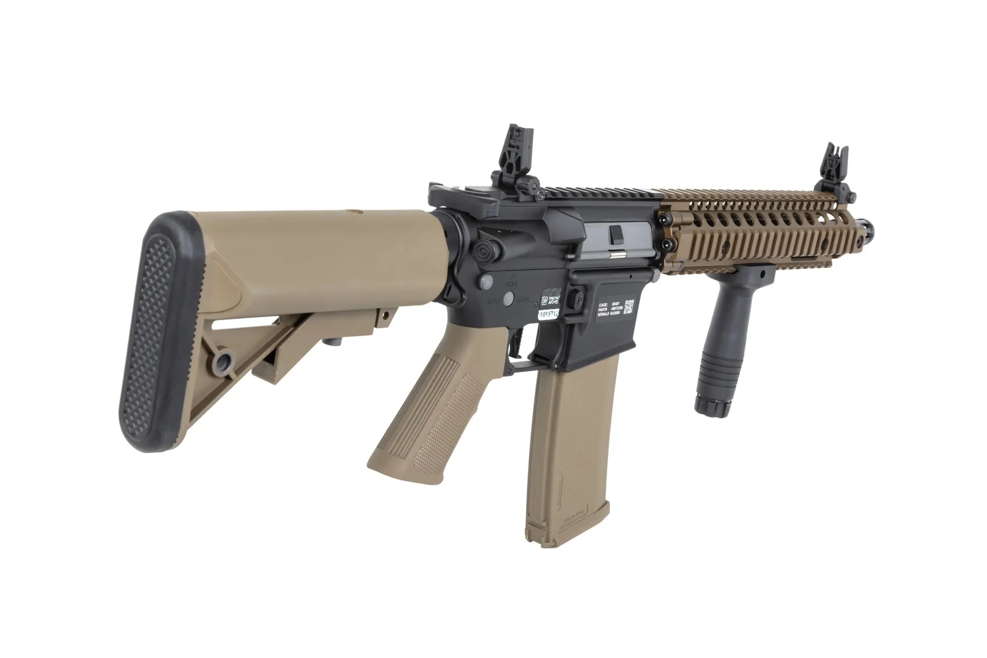 Daniel Defense MK18 SA-P19 Prime Aster II ETU airsoft rifle Single Fire Only Brushless Motor Chaos Bronze