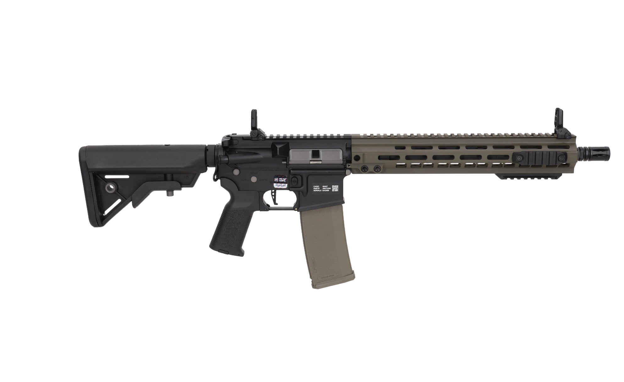 SA-P30 PRIME BLDC AEG 14" airsoft rifle - Olive