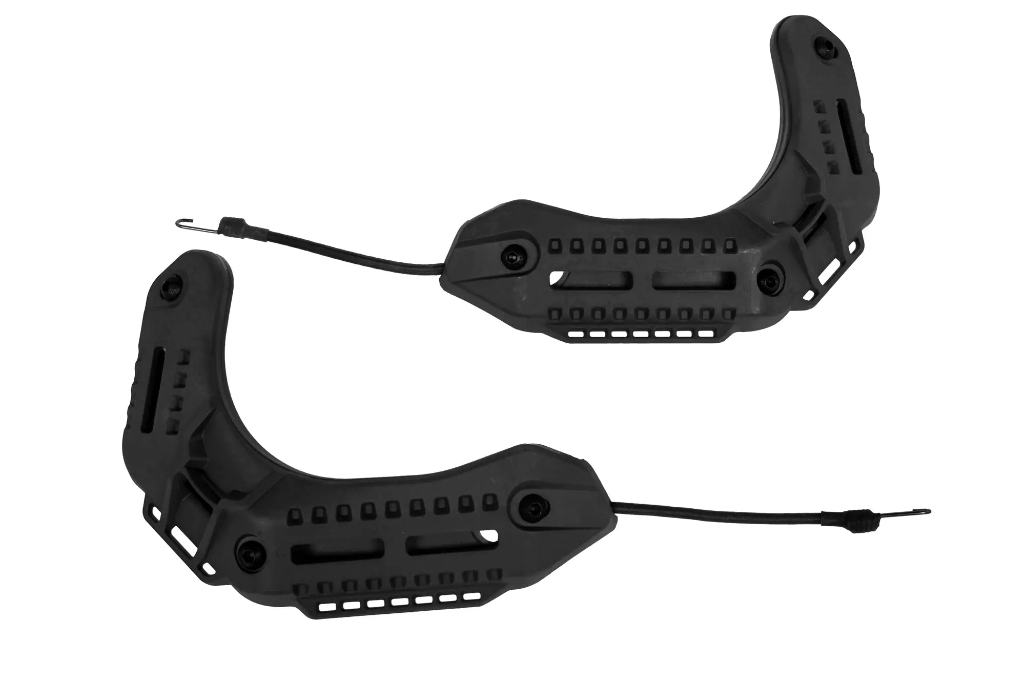 Mounting rail set for Wosport Type MK helmets Black-1