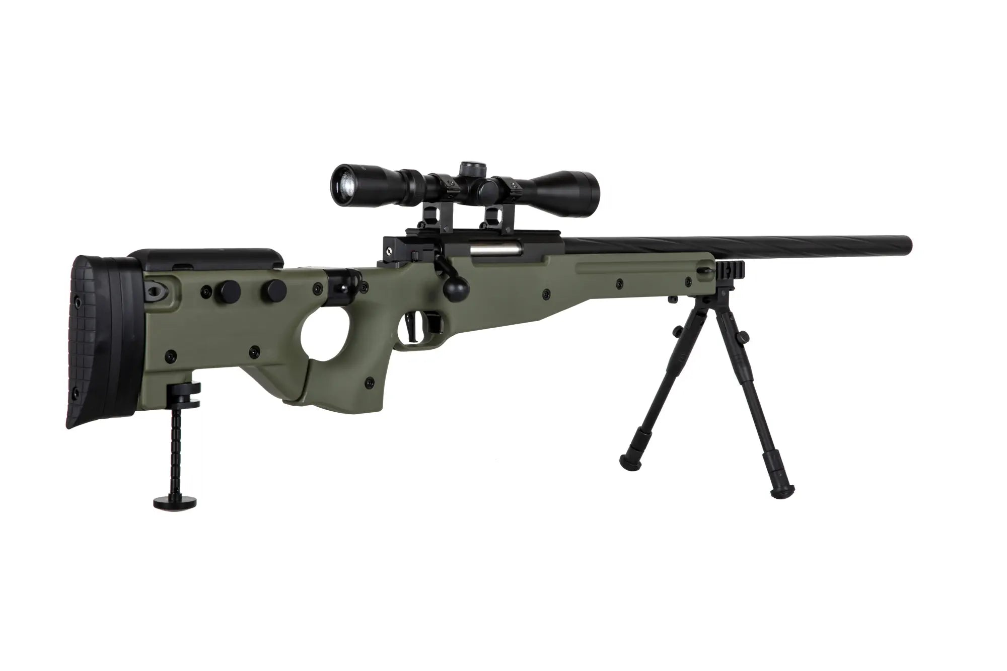 580 FPS sniper rifle SA-S14 scope + bipod Olive