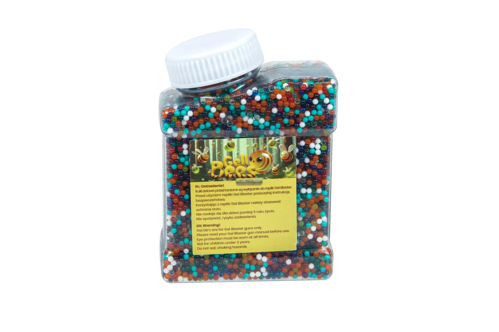 GelBee's Gel BBs 8 mm Coloured Beads - Small Bottle
