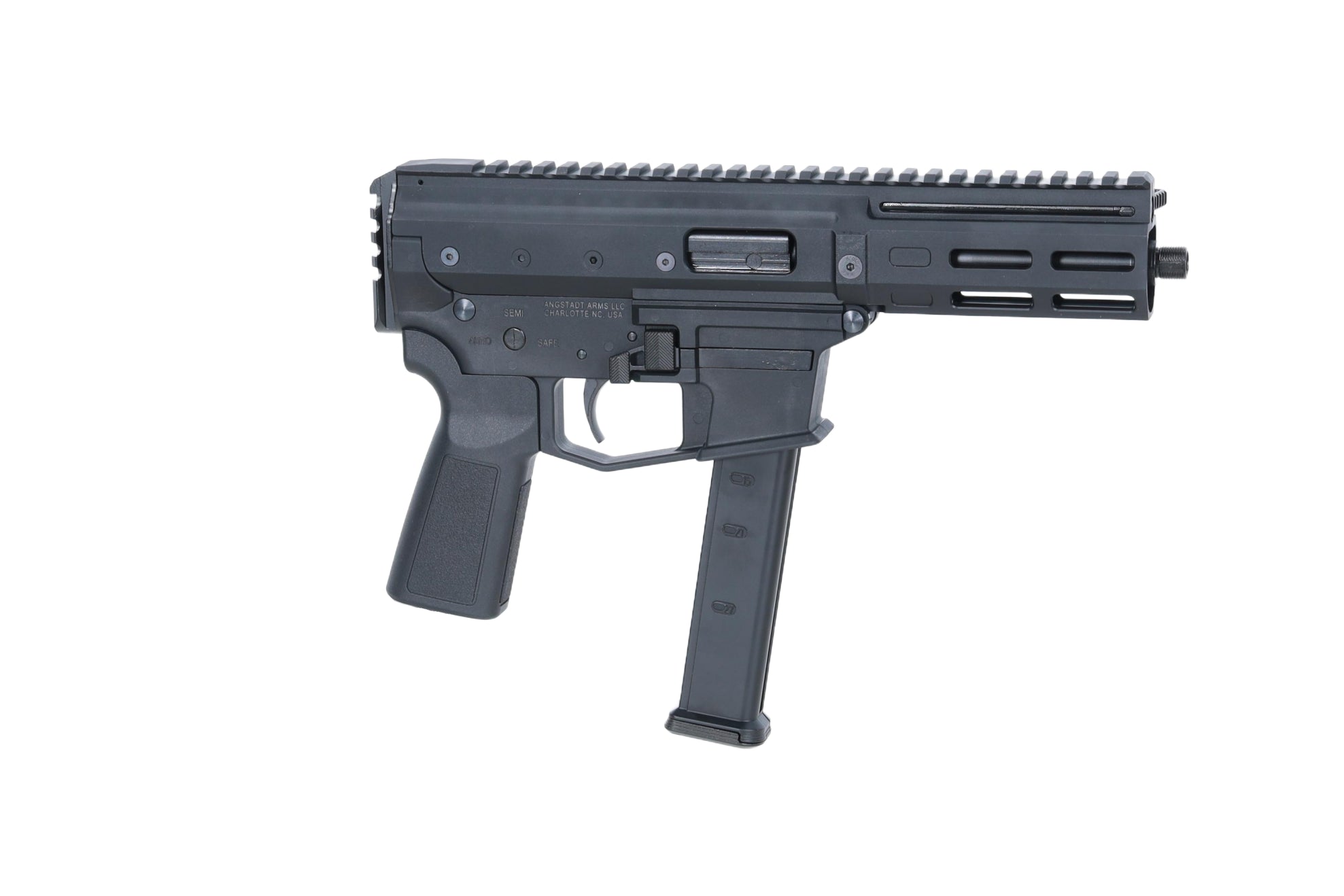 Lambda Defence x Angstadt Arms airsoft machine pistol MDP-9 Black-15