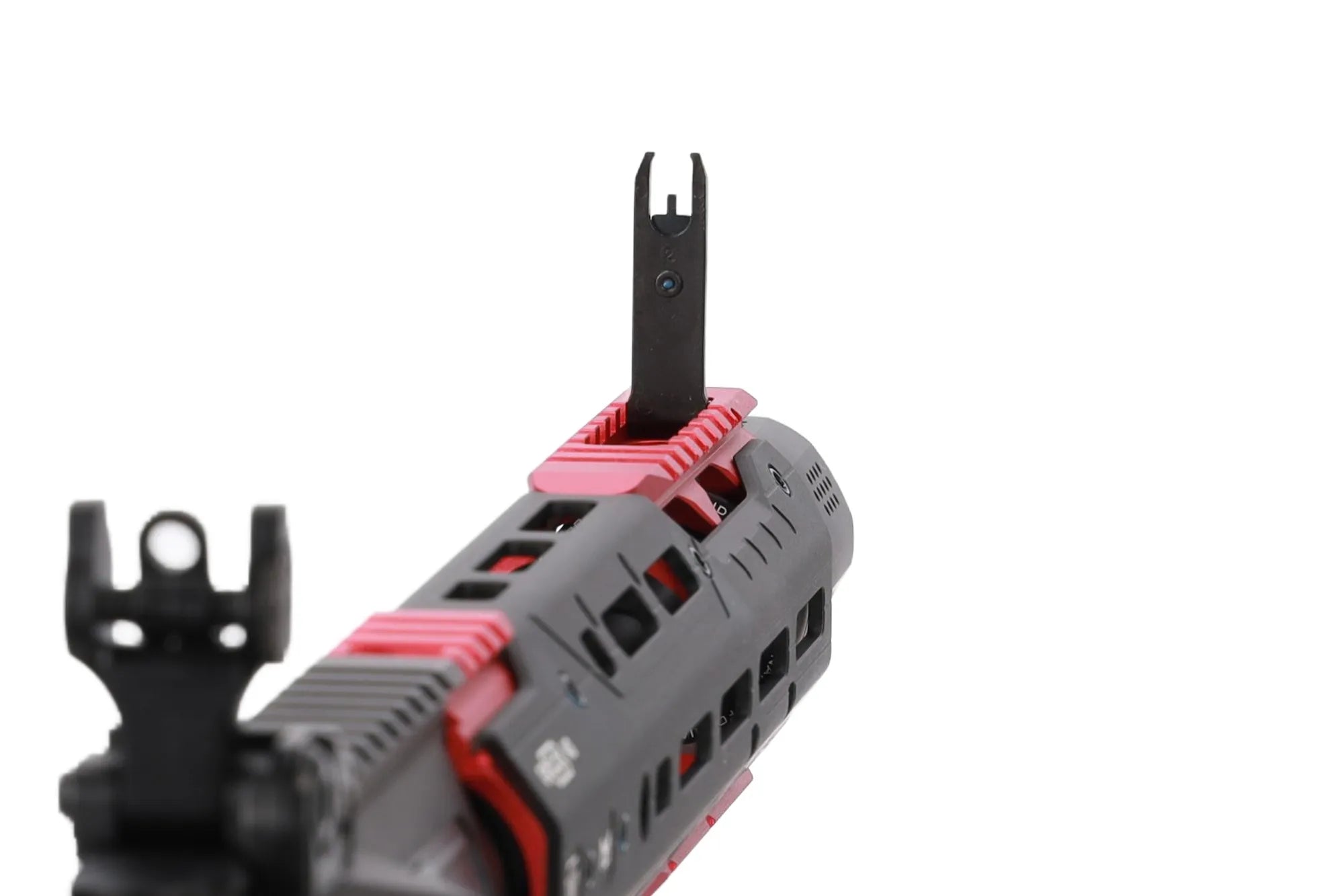 King Arms x Strike Industries Sentinel GRIDLOK® 11" Aster SE ETU Black and Red airsoft Carbine-16