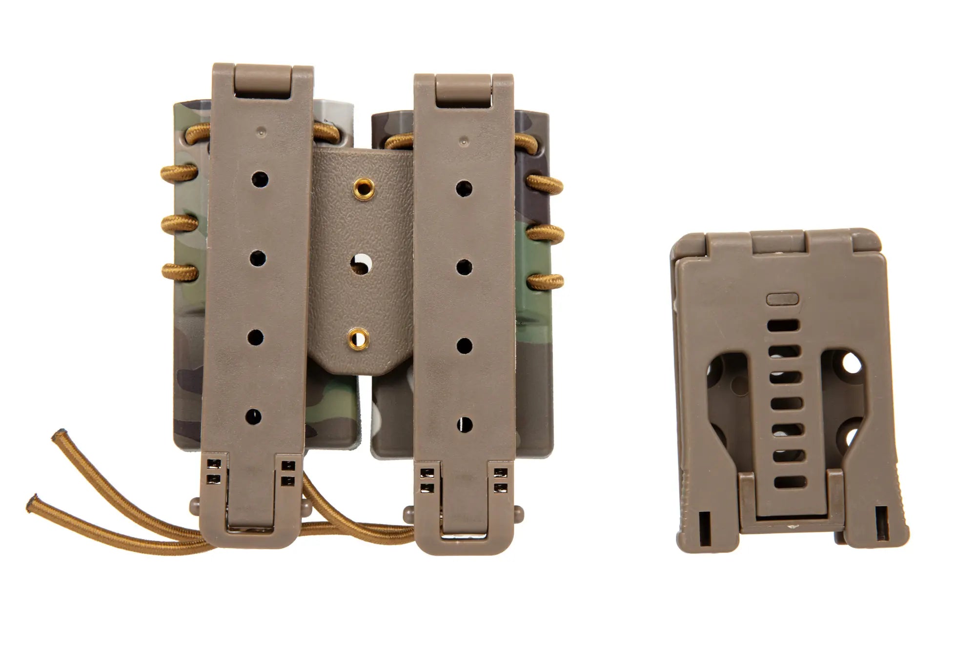 Carrier for 2 9mm magazines Wosport Urban Assault Quick Pull Multicam-1