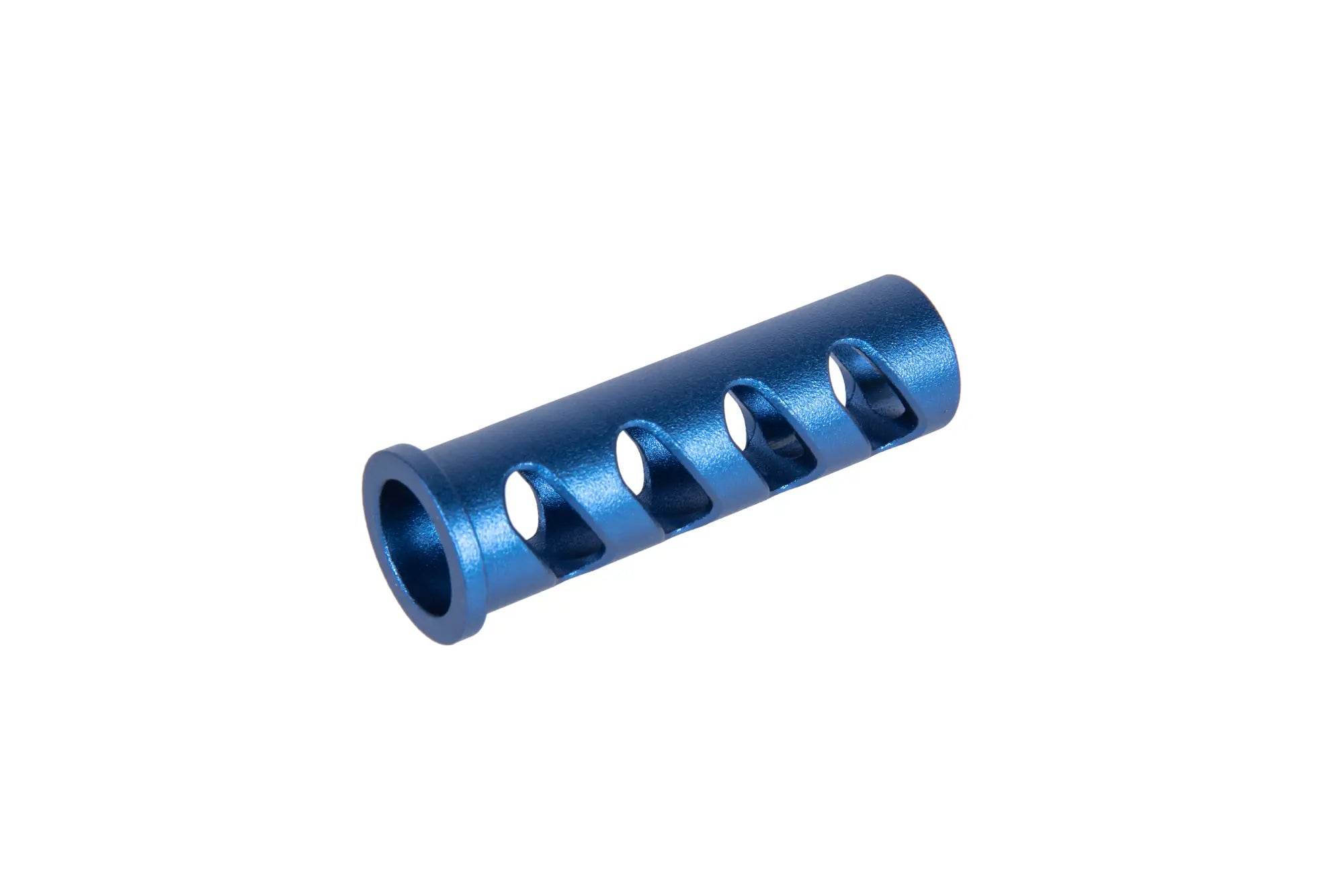 LA Capa Customs CUTOUT lock guide cap for TM Hi-Capa 5.1 replicas (with Delrin ring) Blue-2