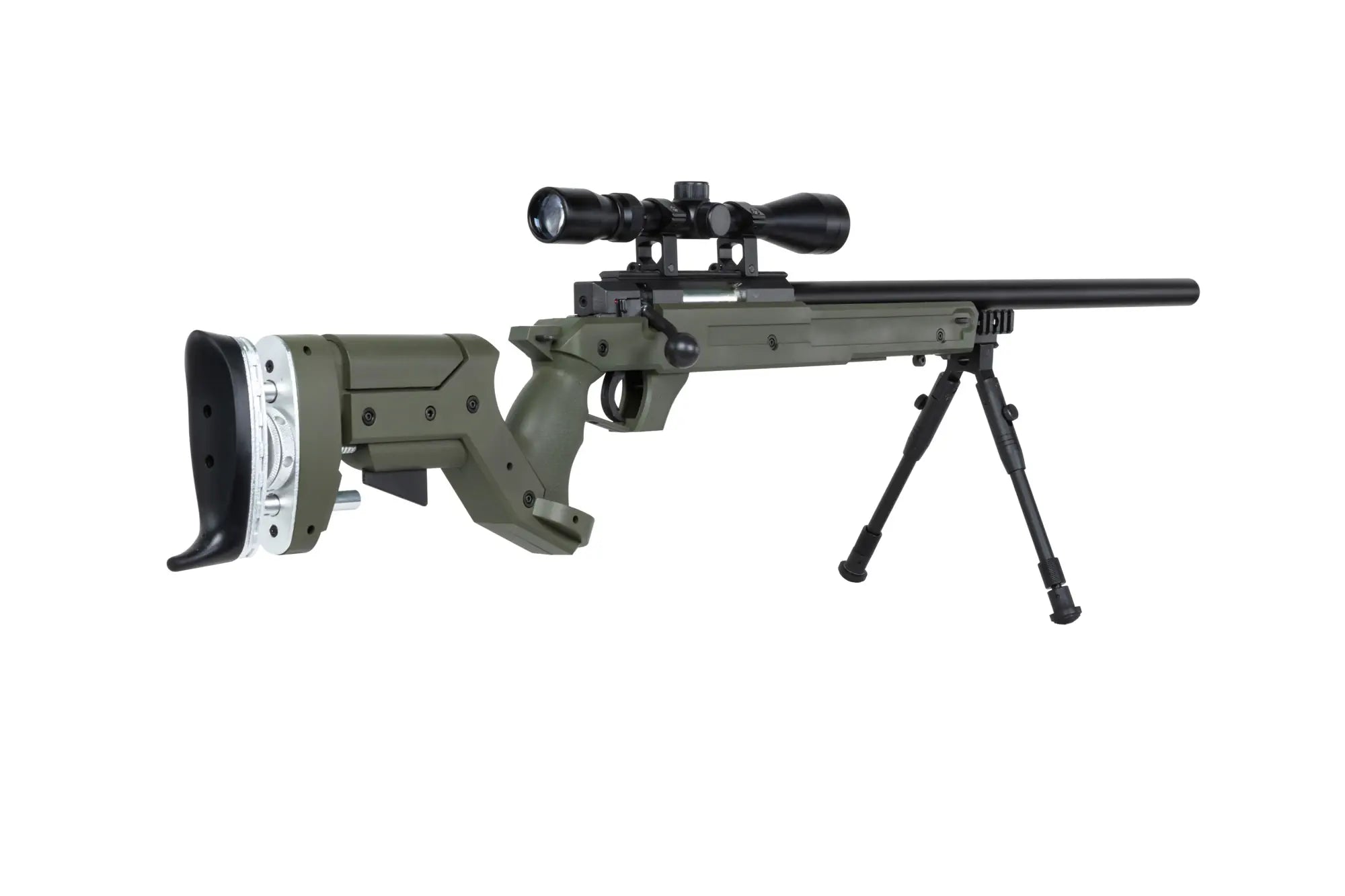 airsoft WELL MB05DG Sniper Rifle Olive-9