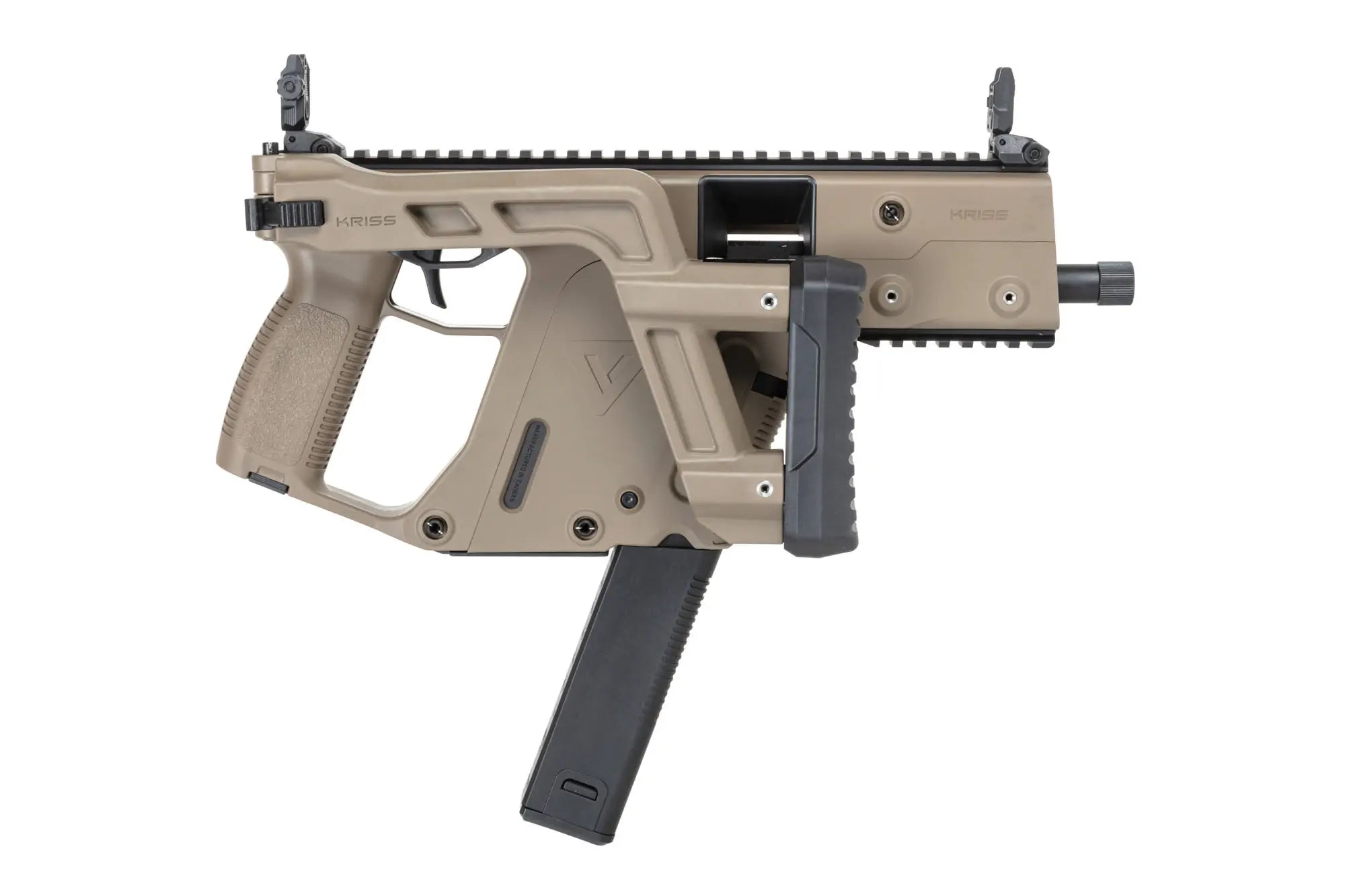 Krytac Kriss Vector GBB FDE airsoft submachine gun-8