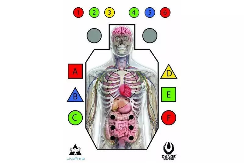 “Live Arma” Shooting Targets - 50 Pcs