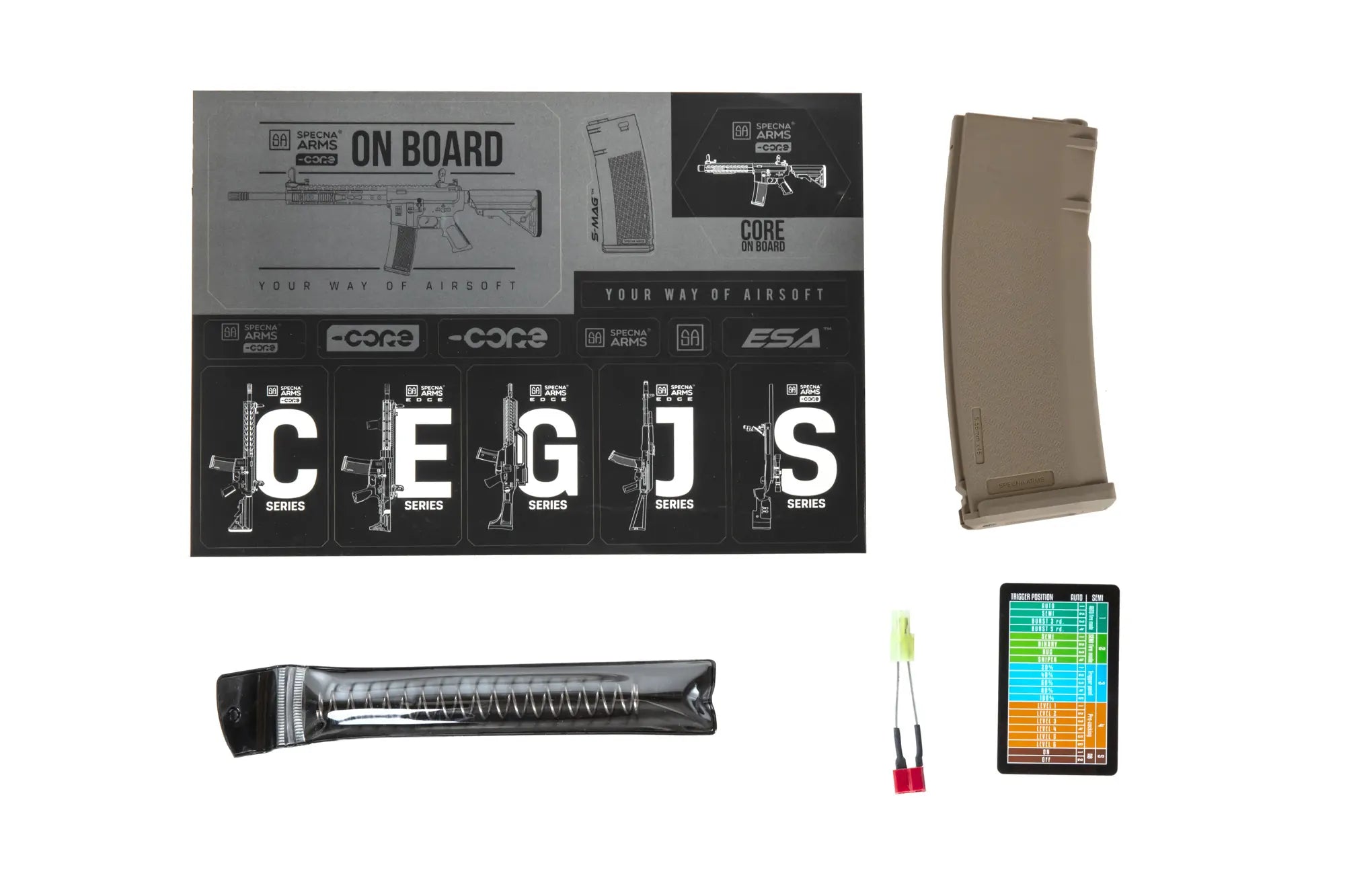 M4 Airsoft SA-C23 CORE HAL ETU Bronze