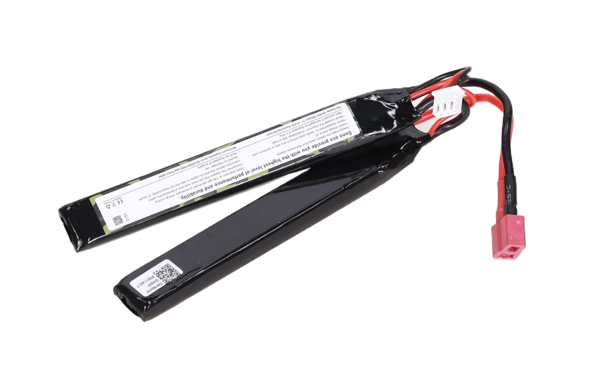 Li-Po Gens Ace 1500mAh 25C Nunchuck 7.4V T-Deans battery-1