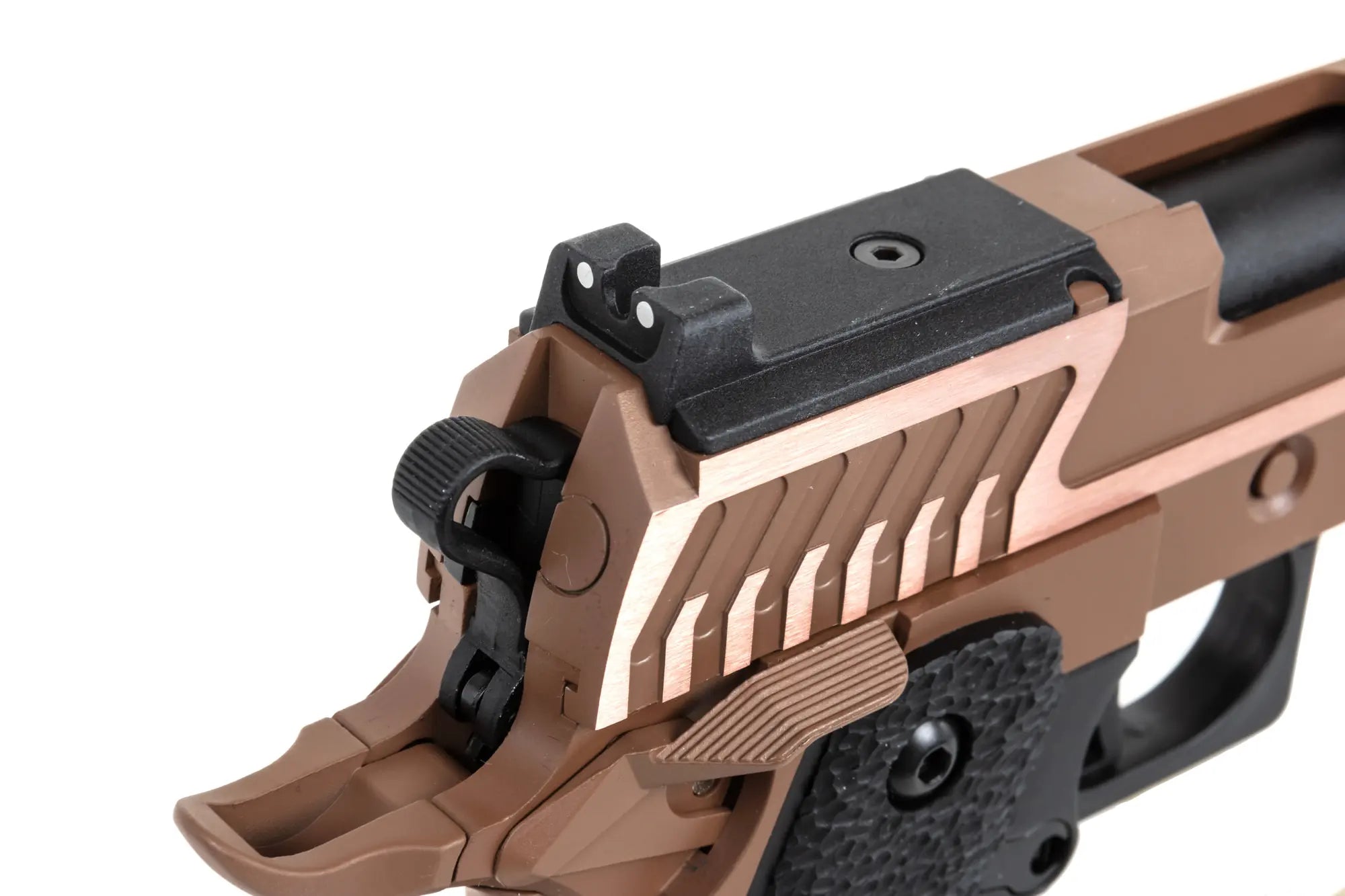 Sahara Viper DUAL POWER CO2 pistol with case | FDE