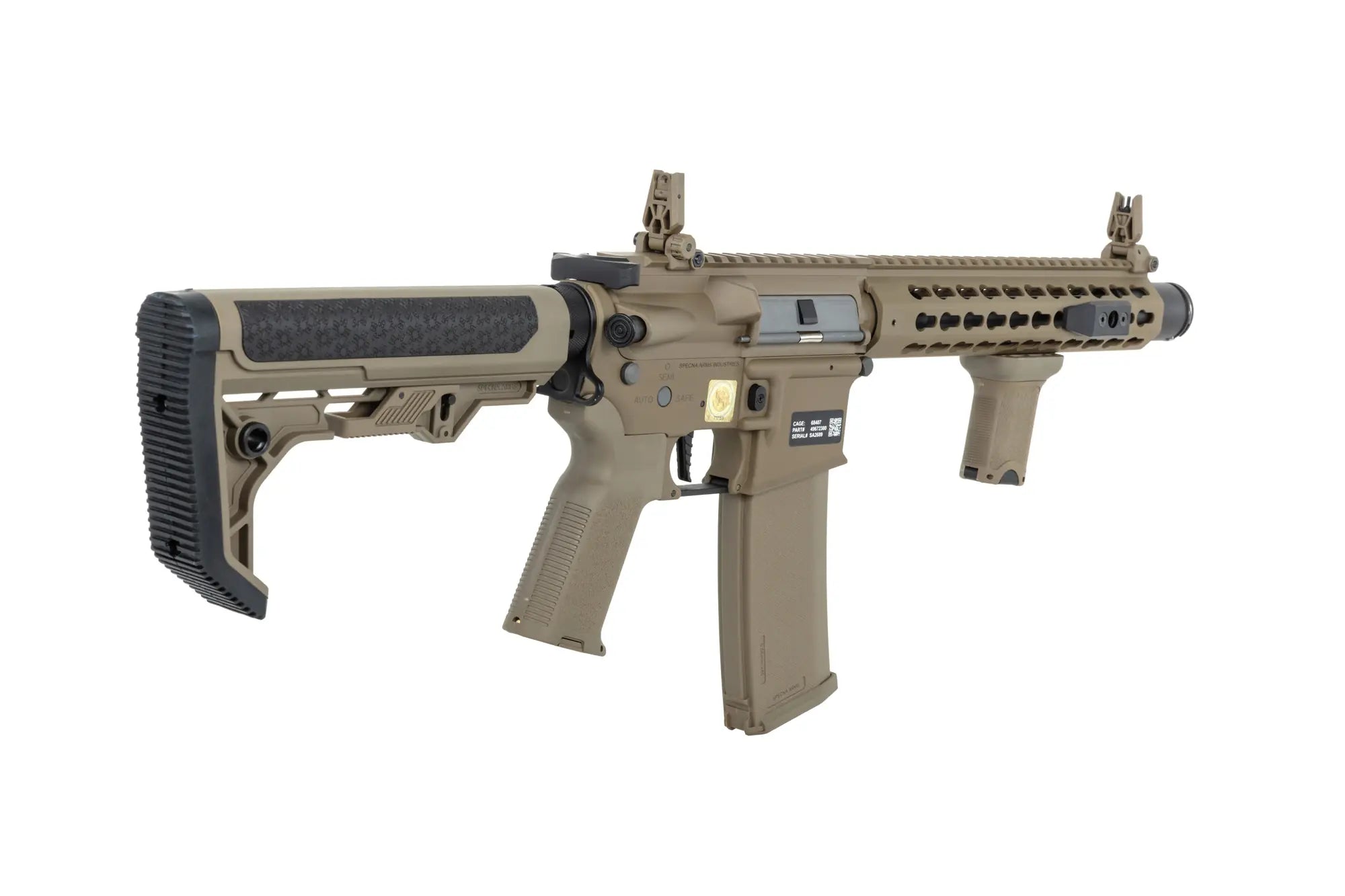 RRA SA-P07 PRIME HAL ETU Light Ops Stock Airsoft Replica High Torque Tan Version