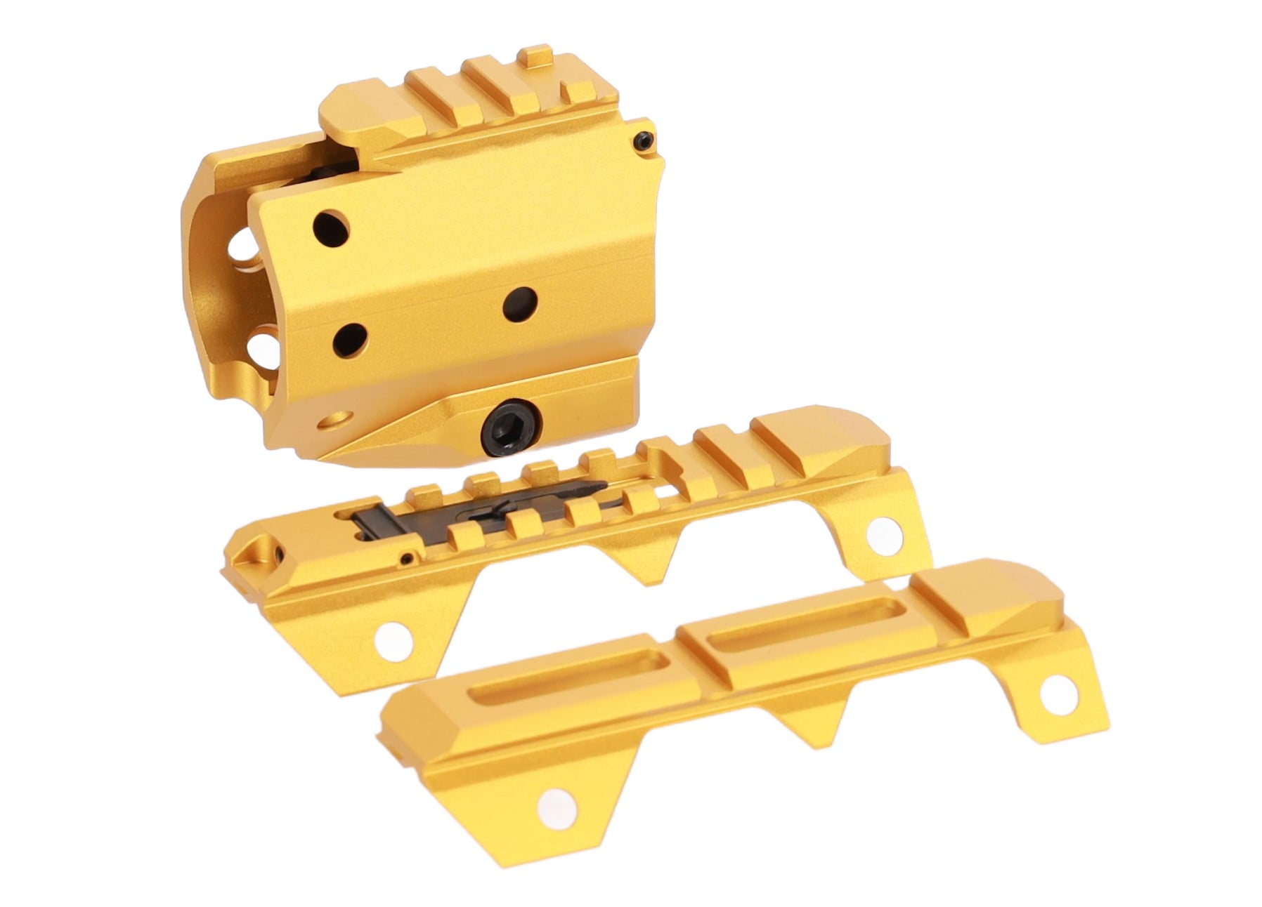 King Arms x Strike Industries mounting kit for Gridlok® rail Gold-6