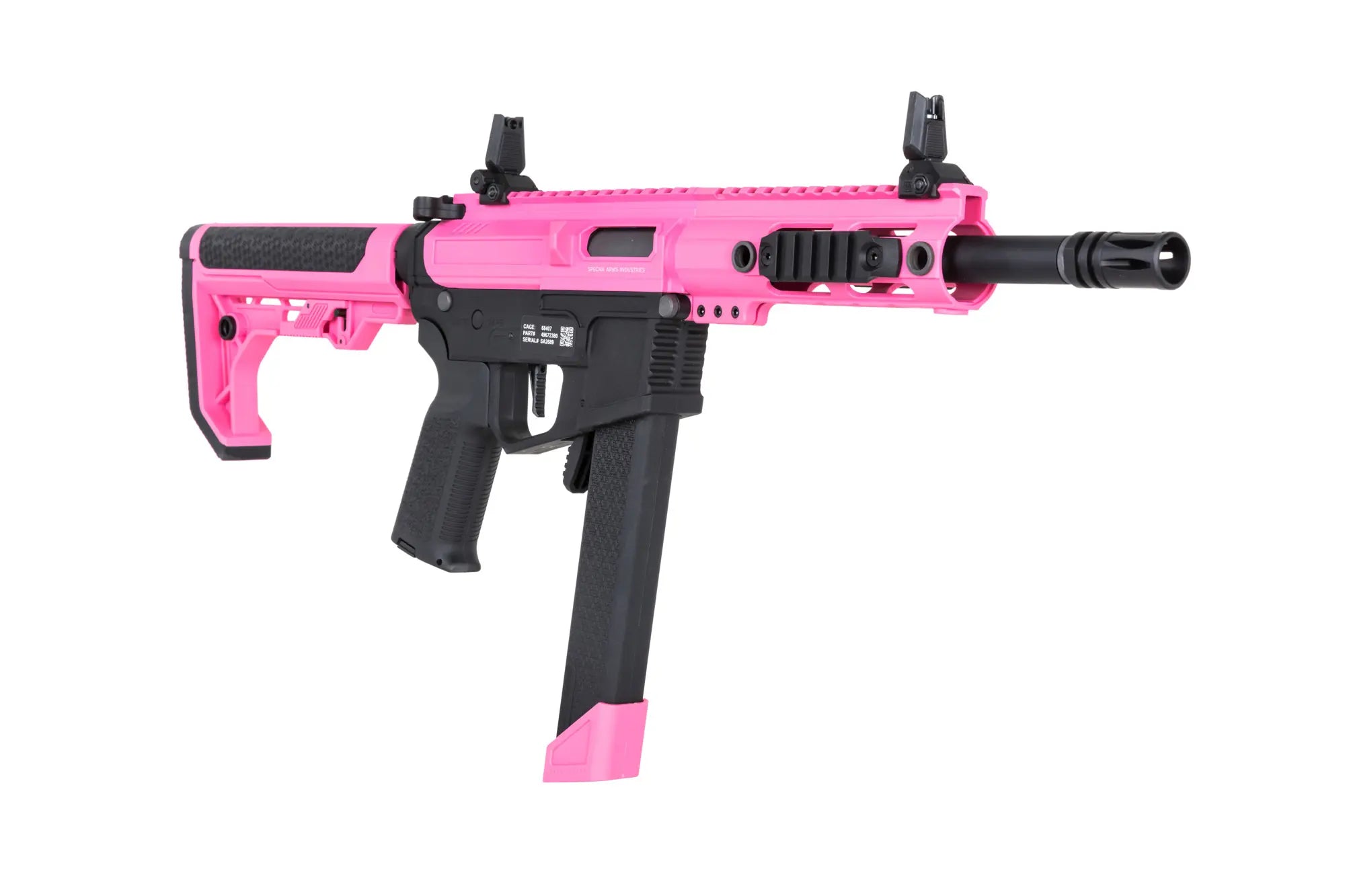 Specna Arms SA-FX01 FLEX™ BLDC™ HAL ETU Gen.2 Pink airsoft Carbine-16