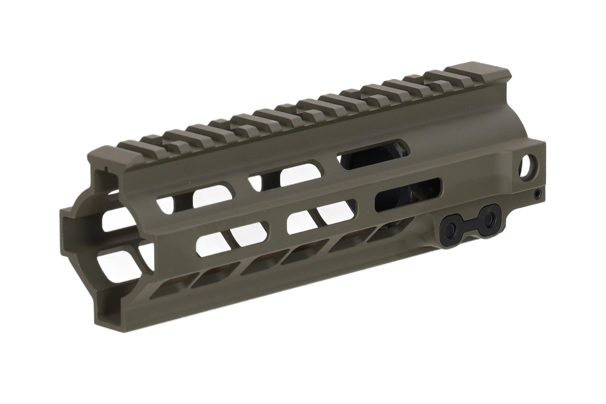 Specna Arms MK8-style M-LOK 7" mounting rail for M4/AR15 replicas - Olive-5