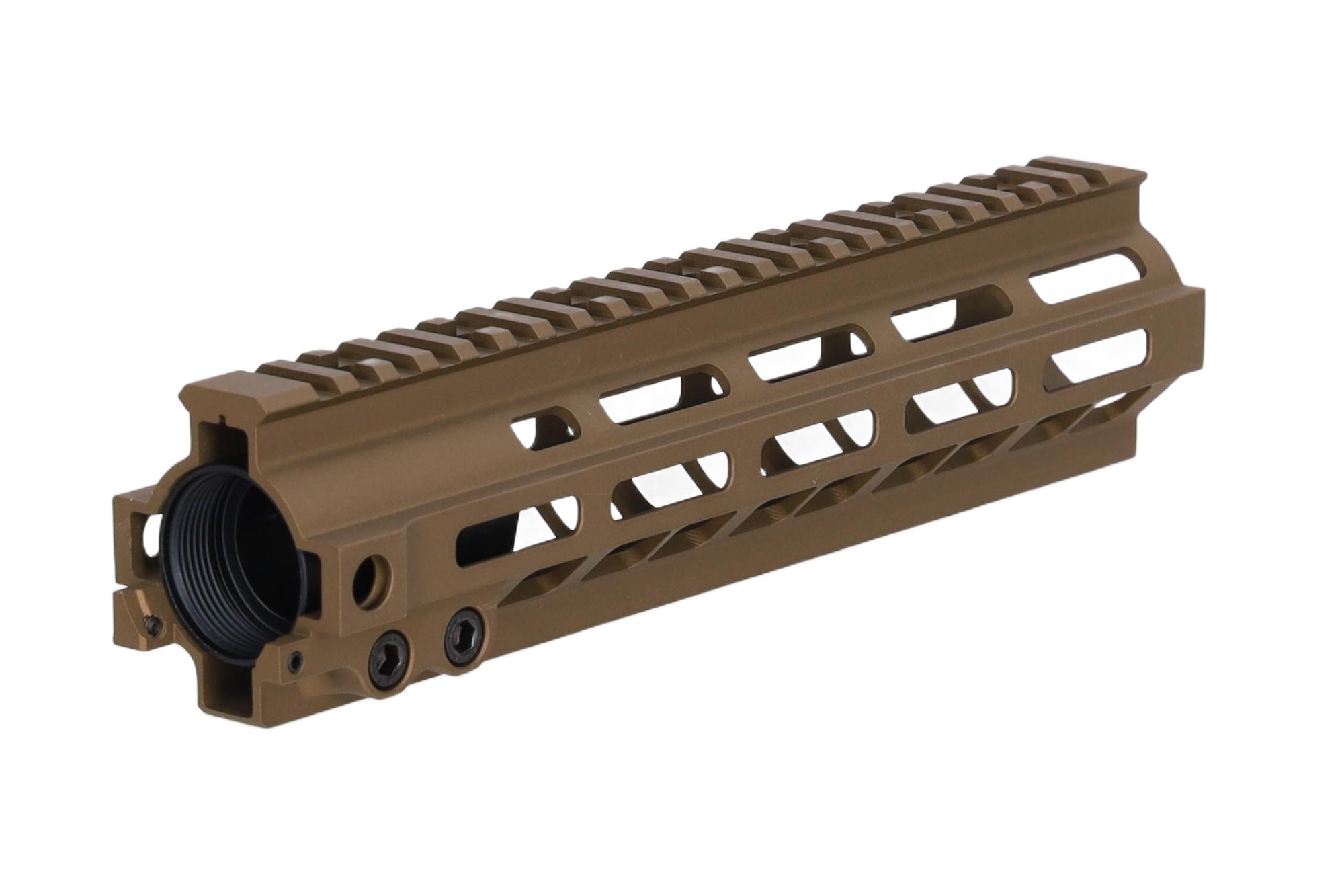 Specna Arms MK8-style M-LOK 9.5" mounting rail for M4/AR15 replicas - Chaos Bronze-5
