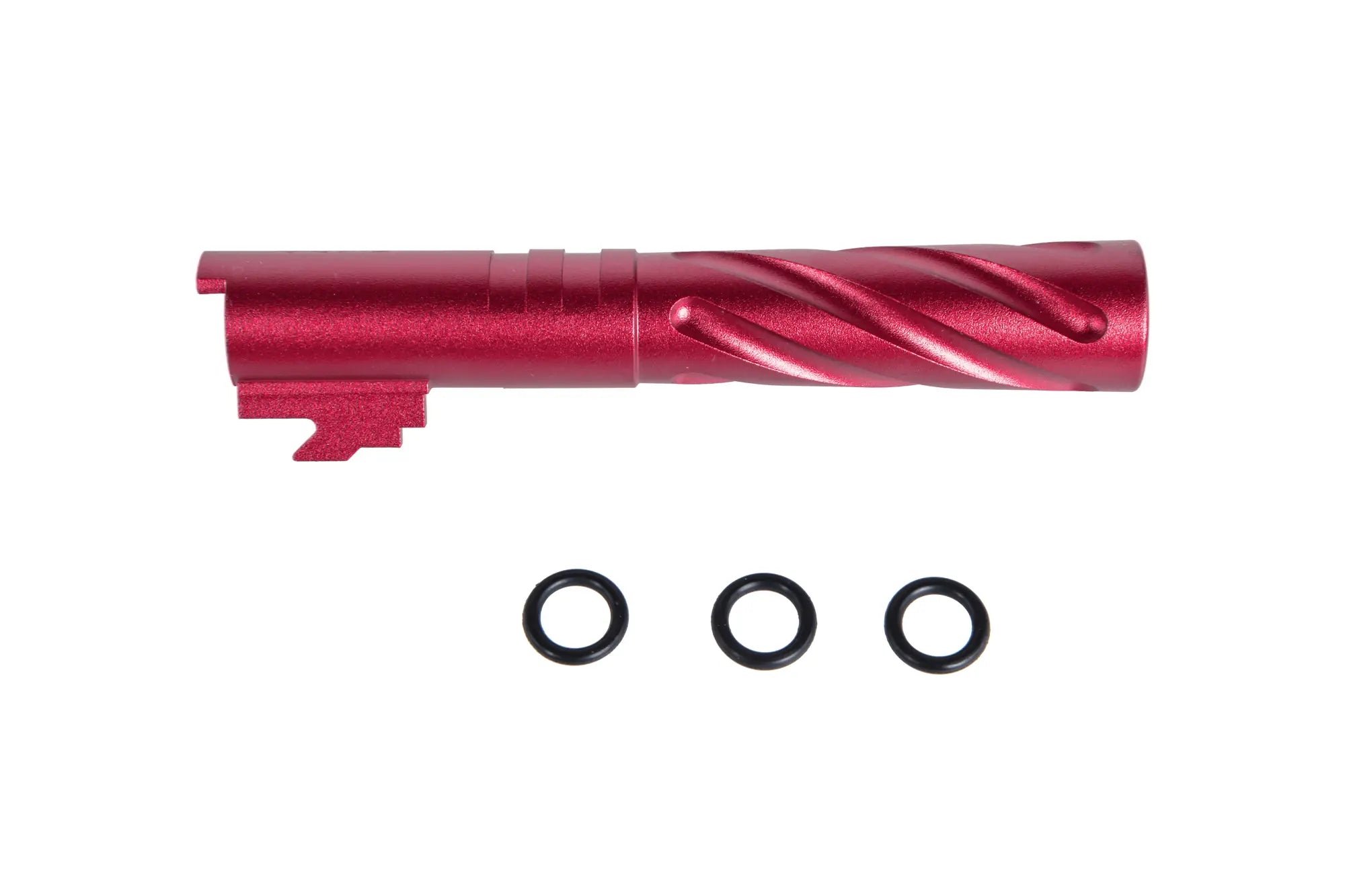Aluminum outer barrel LA Capa Customs TORNADO for TM Hi-Capa 4.3 replica Red-2