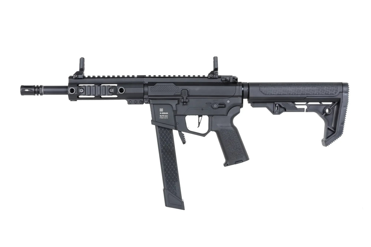 Specna Arms SA-FX01 FLEX First Game Airsoft Bundle - Rifle, Charger, Battery and BBs