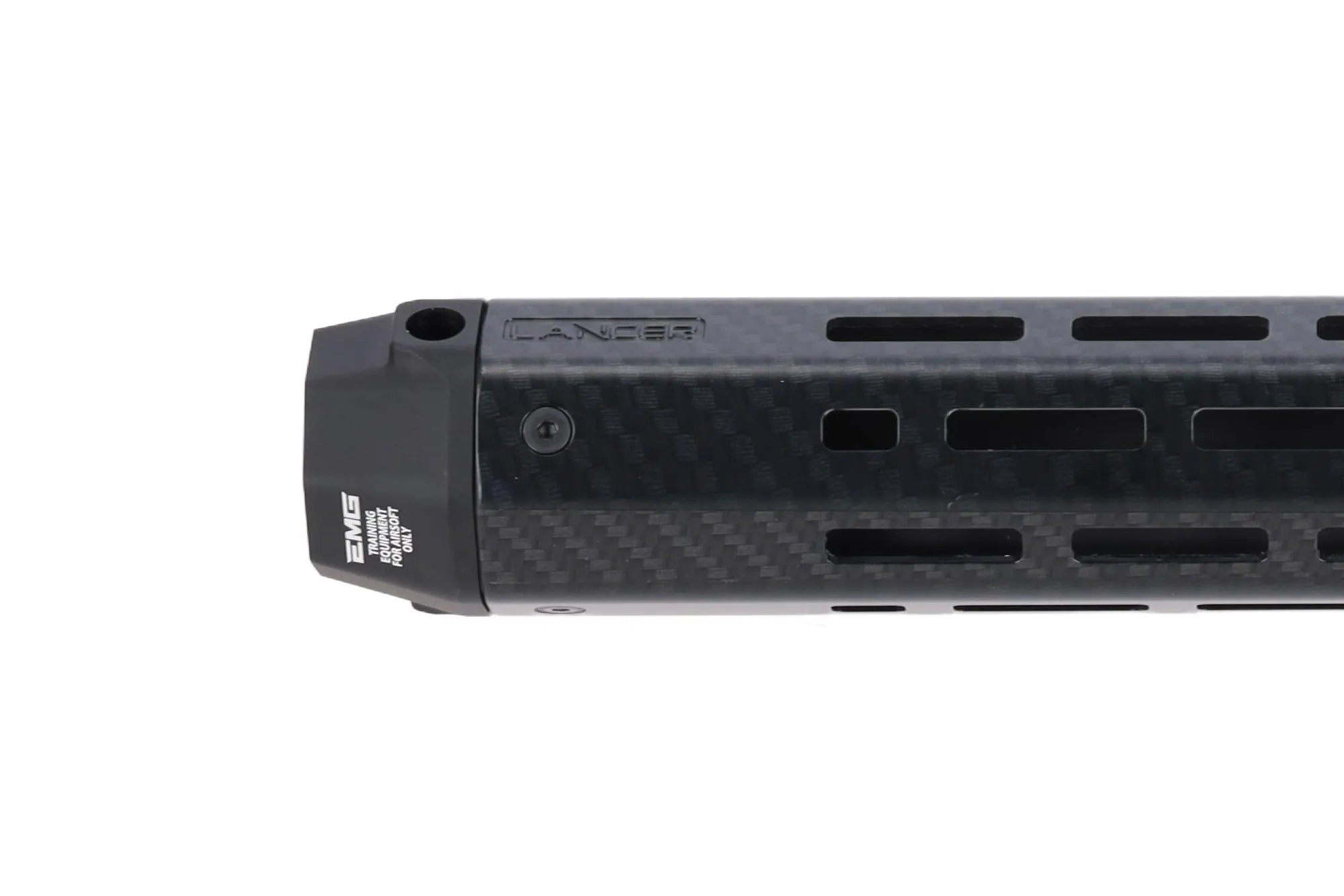King Arms x Lancer Systems 15'' LCH M-LOK mounting rail for M4/M16 Faux Carbon Fiber replicas-6